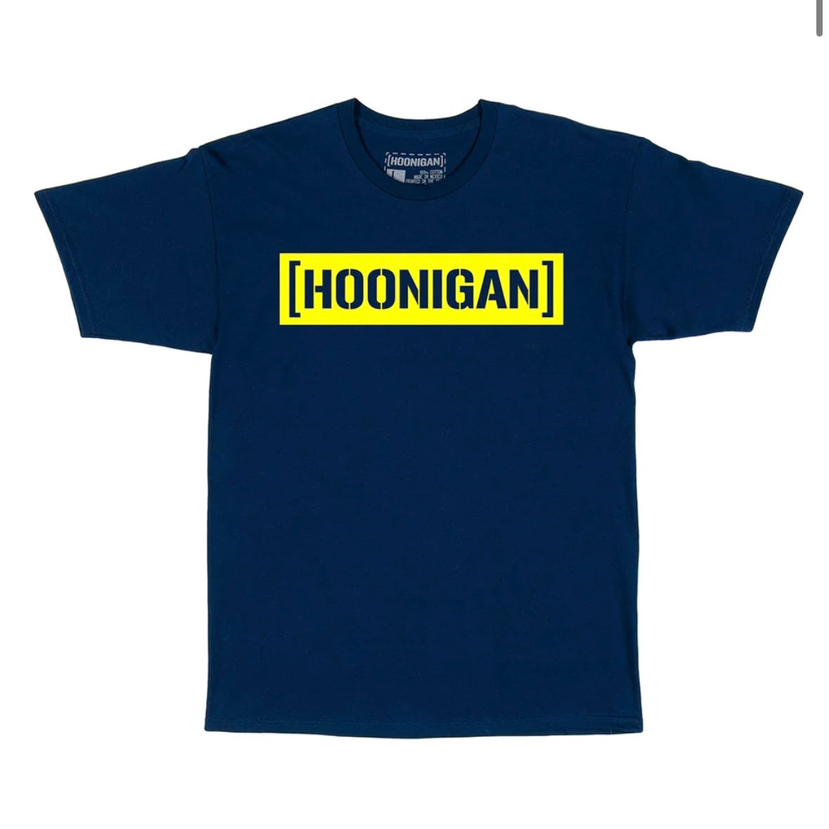T-Shirt HOONIGAN “Censor bar” Blue L 