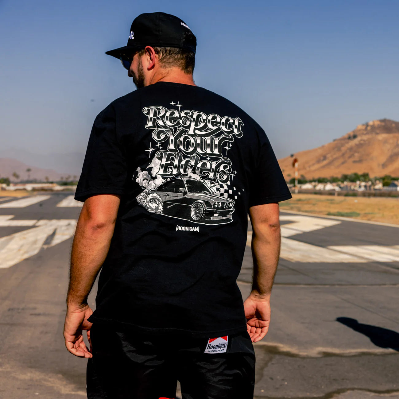 T-Shirt “Respect your Elders” Black XL