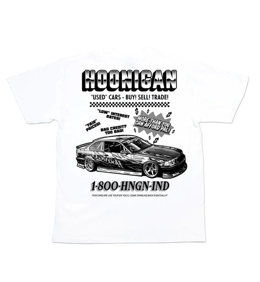 T-Shirt “Used cars” White L