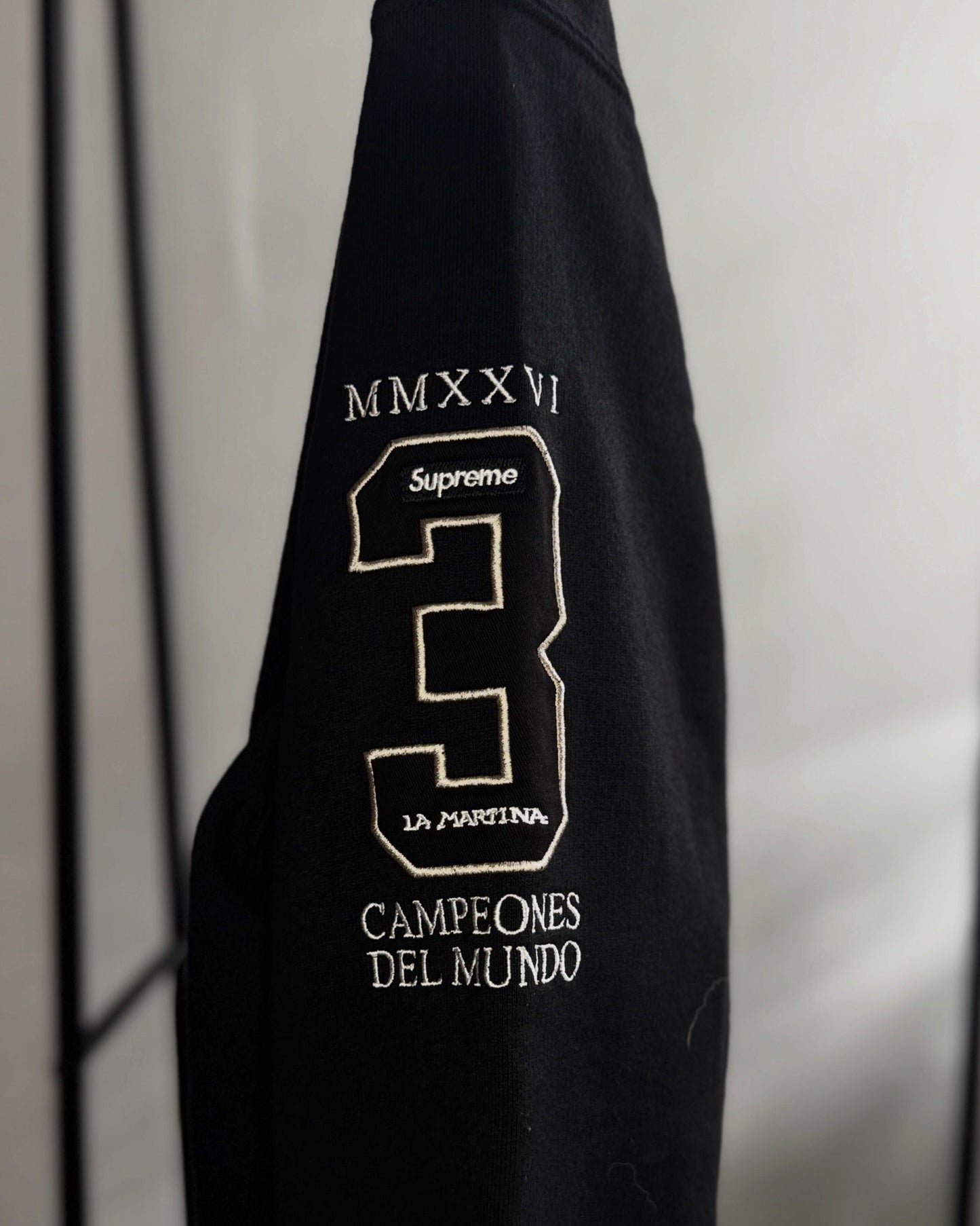 Sweatshirt Zip Up x La Martina x Jacob&Co Black XL