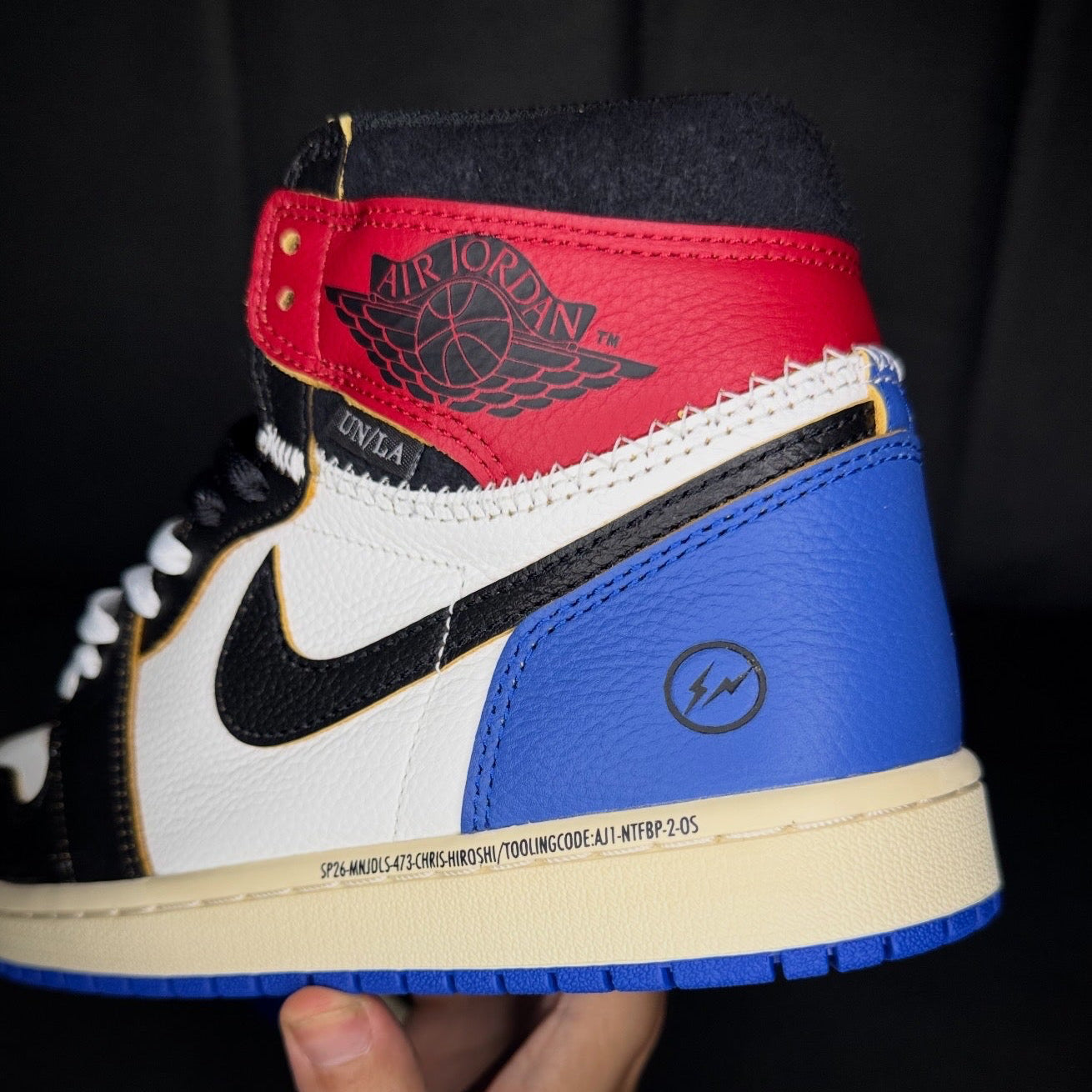 Jordan 1 High OG x UNION x Fragment