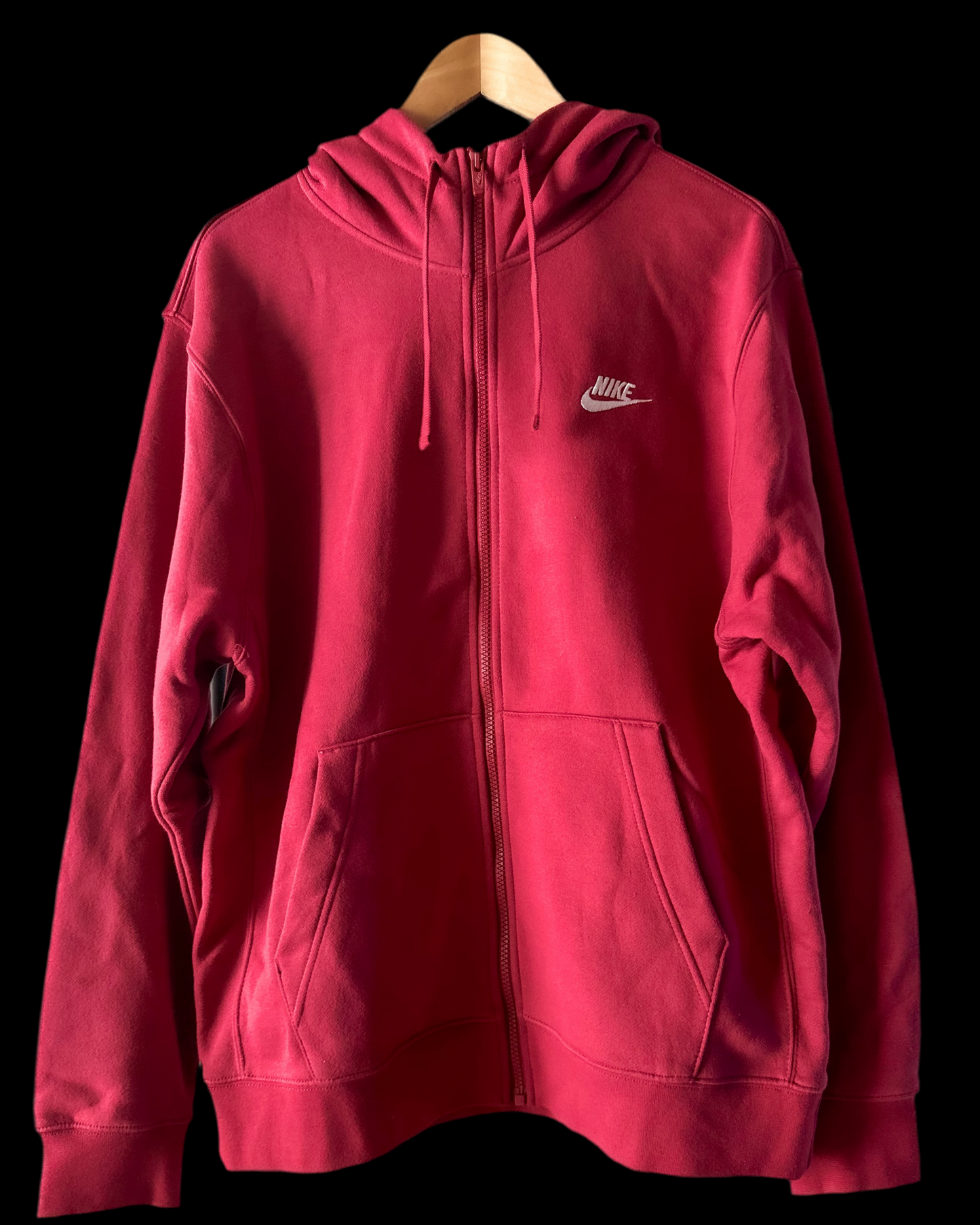 Hoodie Nike “Sportswear Club Fleece” Red L
