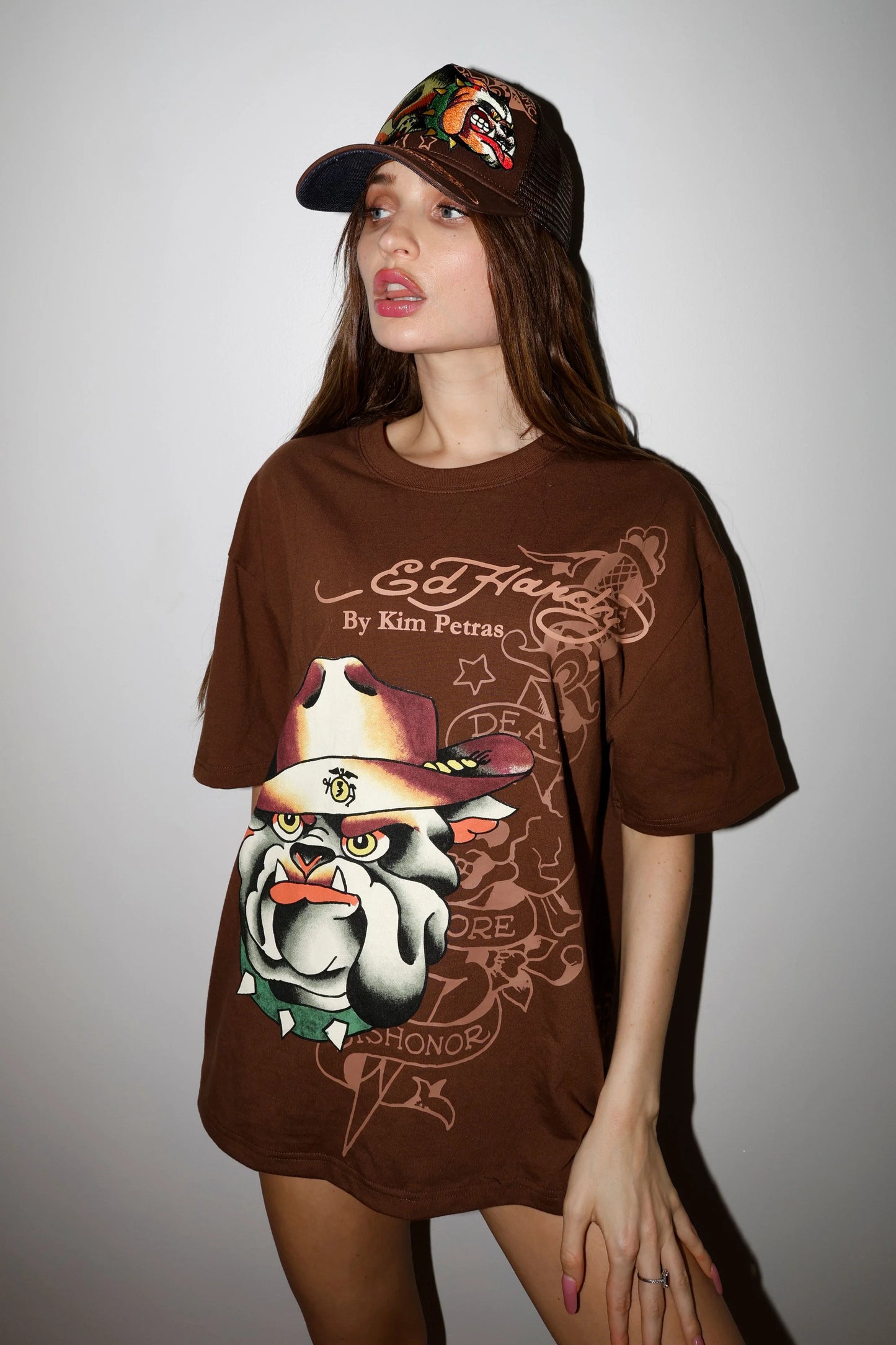 T-Shirt “Bulldog” Brown L/XL