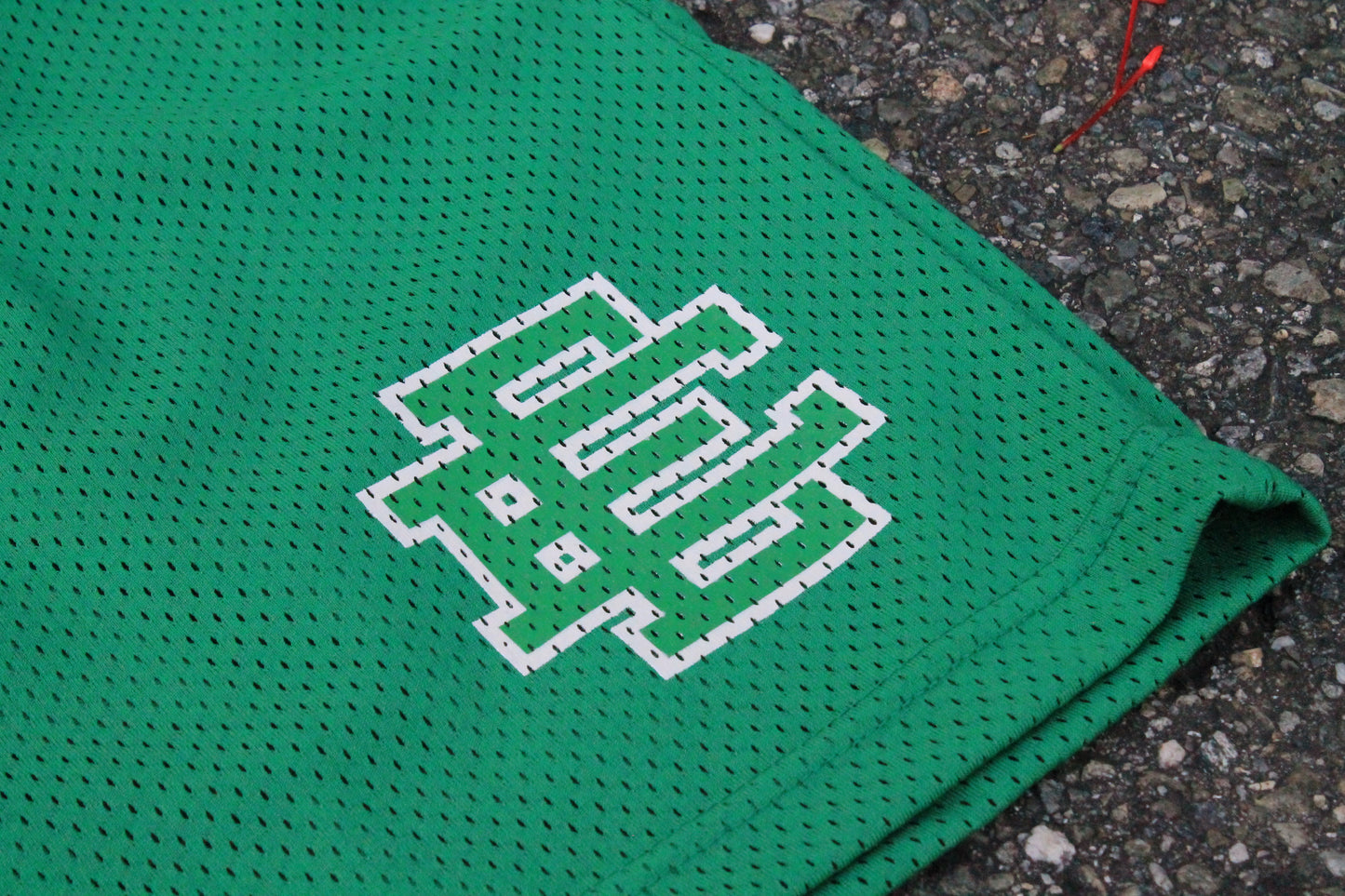 “Kelly Green/White” Shorts