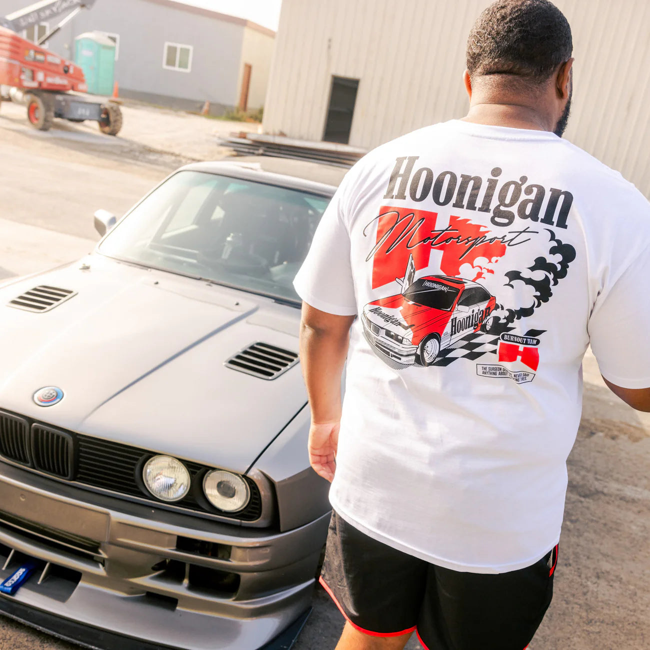 T-Shirt “HN Burnout team” White XL