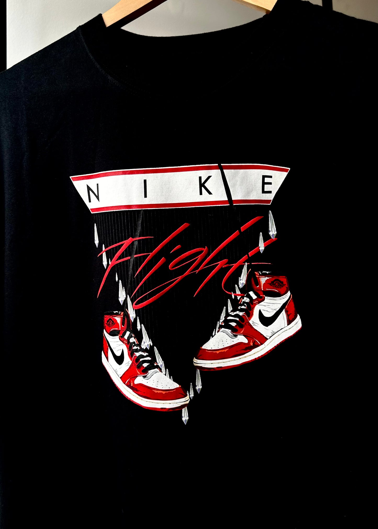 T-Shirt "Jordan Flight Shoe" Black S