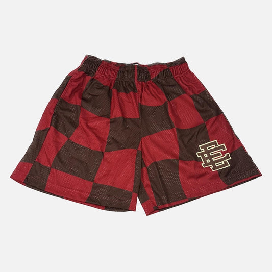 Short “Red Chocolate Wavy Flag” L
