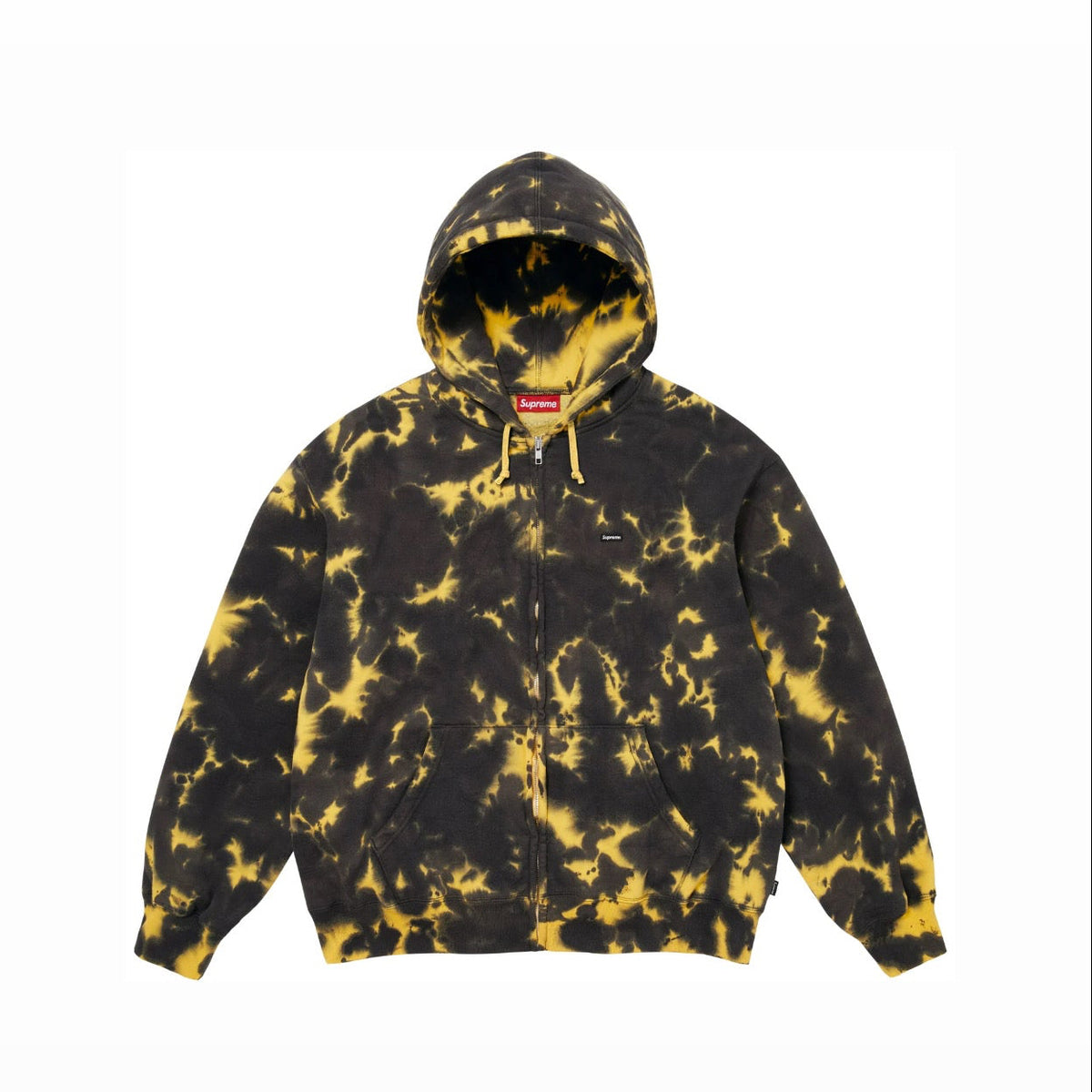 Zip Up Hoodie ”Small Box" Tie Dye L