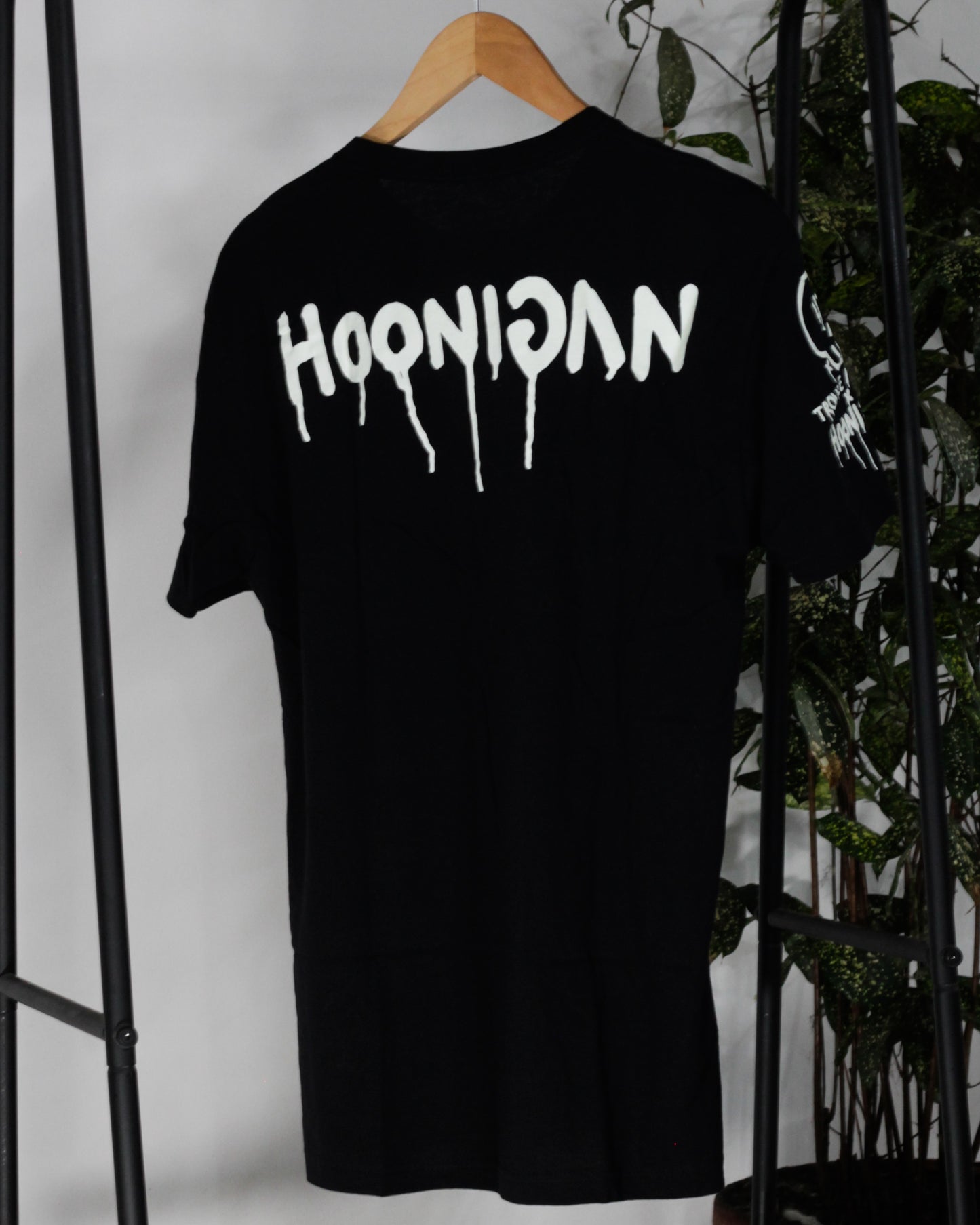 T-Shirt “Big Ghost” Glow in the Dark Black M