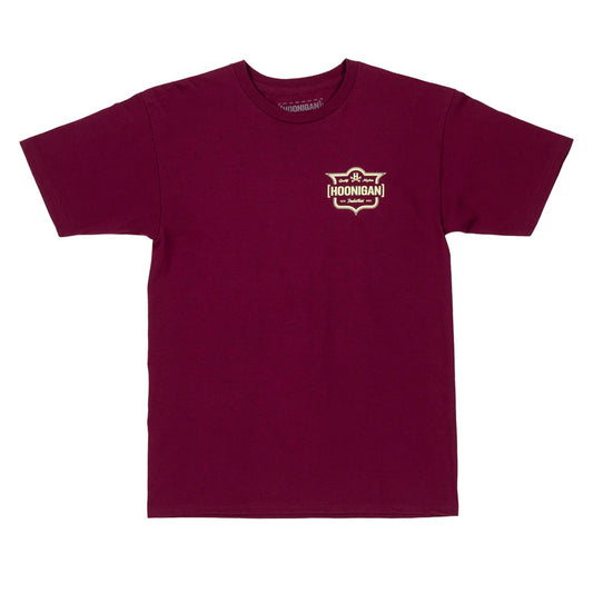 T-Shirt “Emblem” Burgundy M