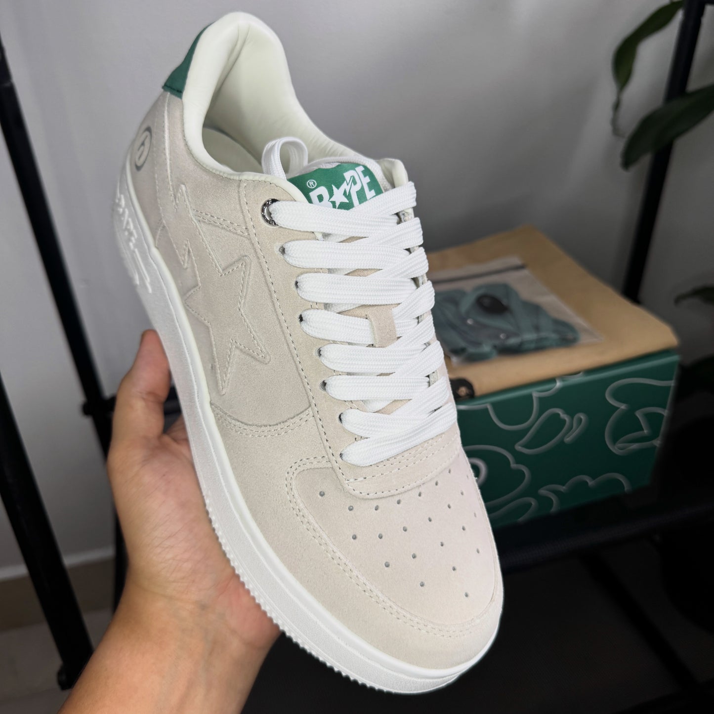 BapeSta x Hidden "Tan Suede" 9,5us