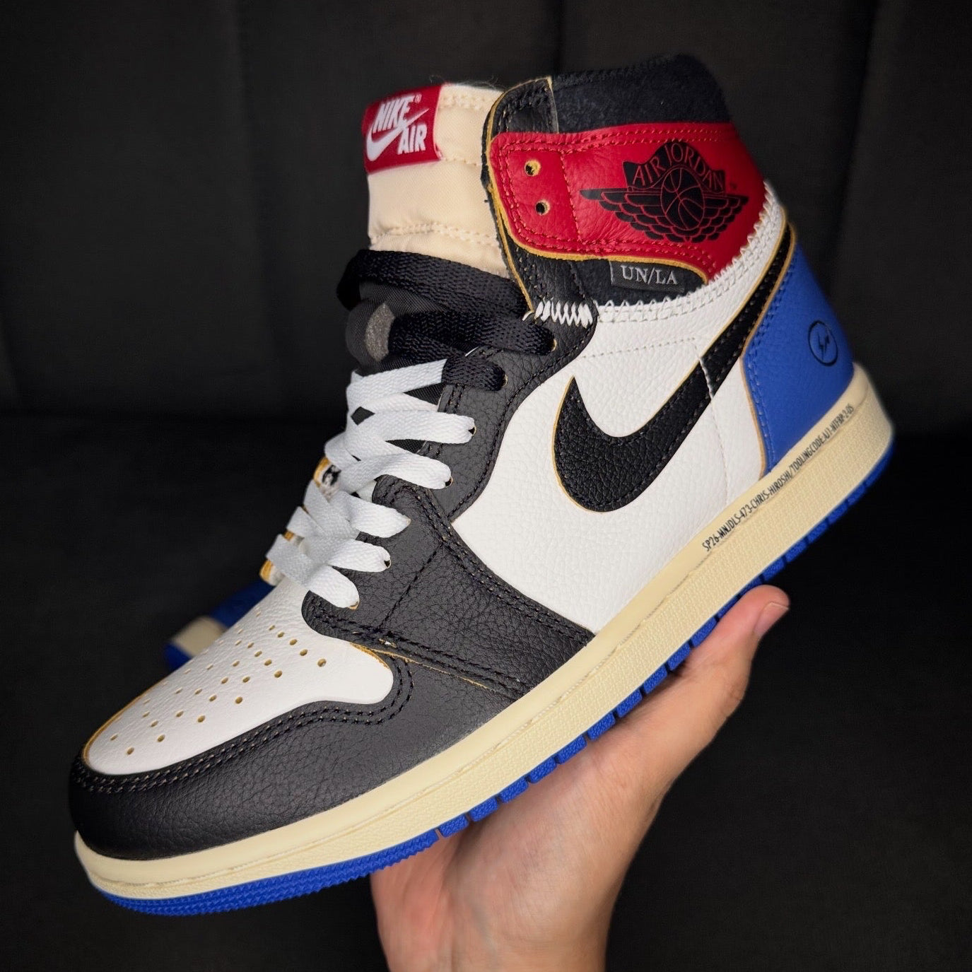 Jordan 1 High OG x UNION x Fragment