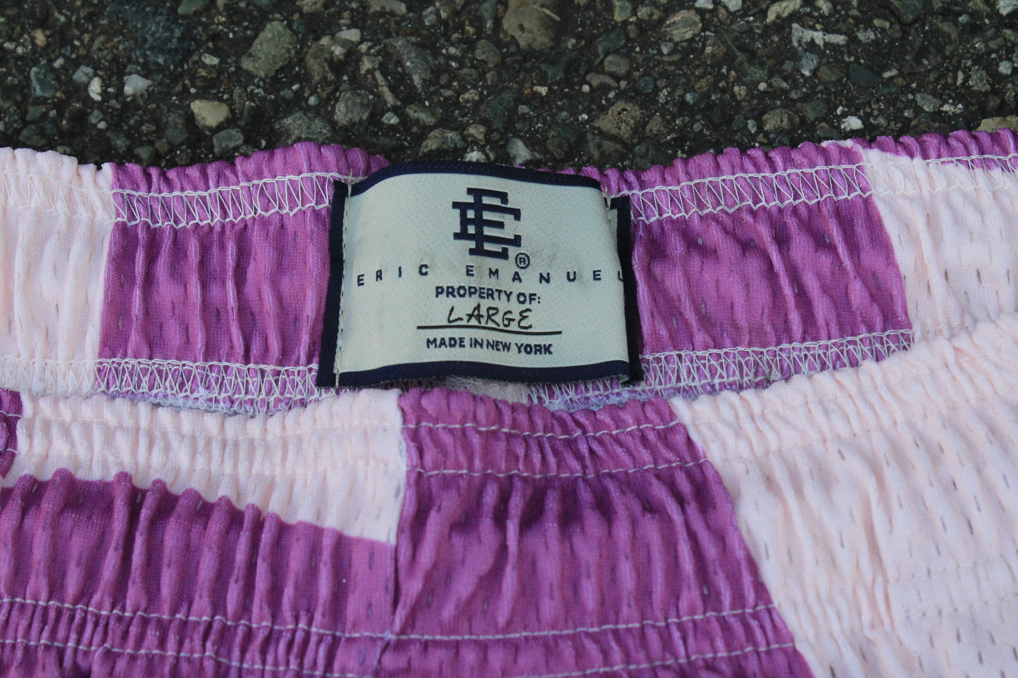 “Purple Pink Wavy Flag” Shorts