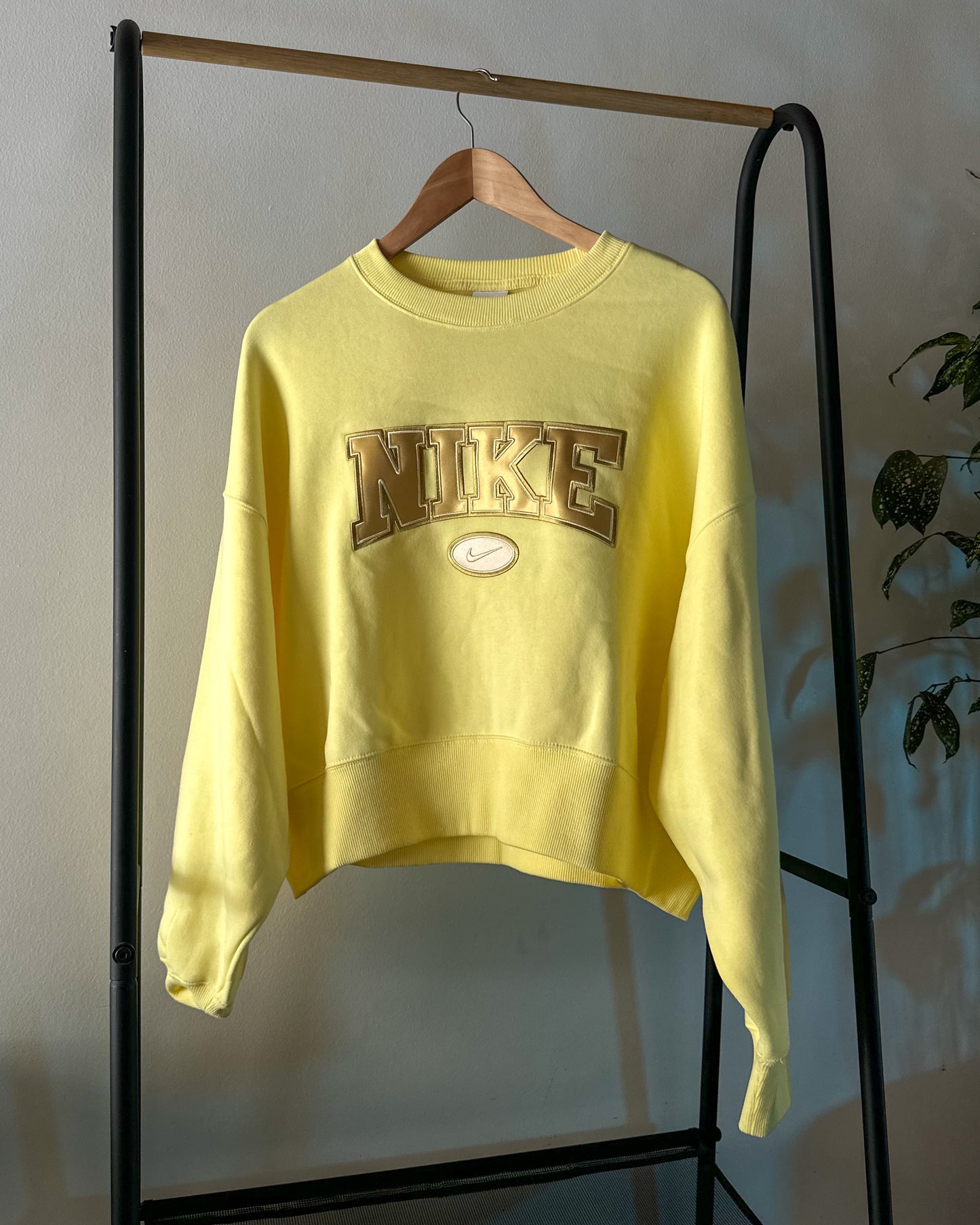 Crewneck Nike “Sportswear Phoenix Fleece” Yellow S
