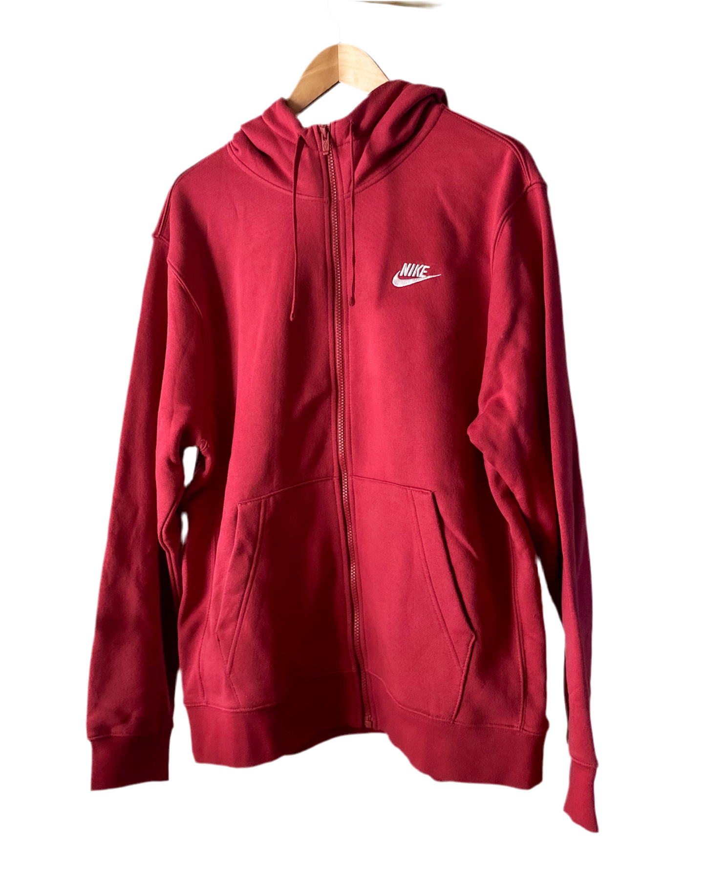 Hoodie Nike “Sportswear Club Fleece” Red L