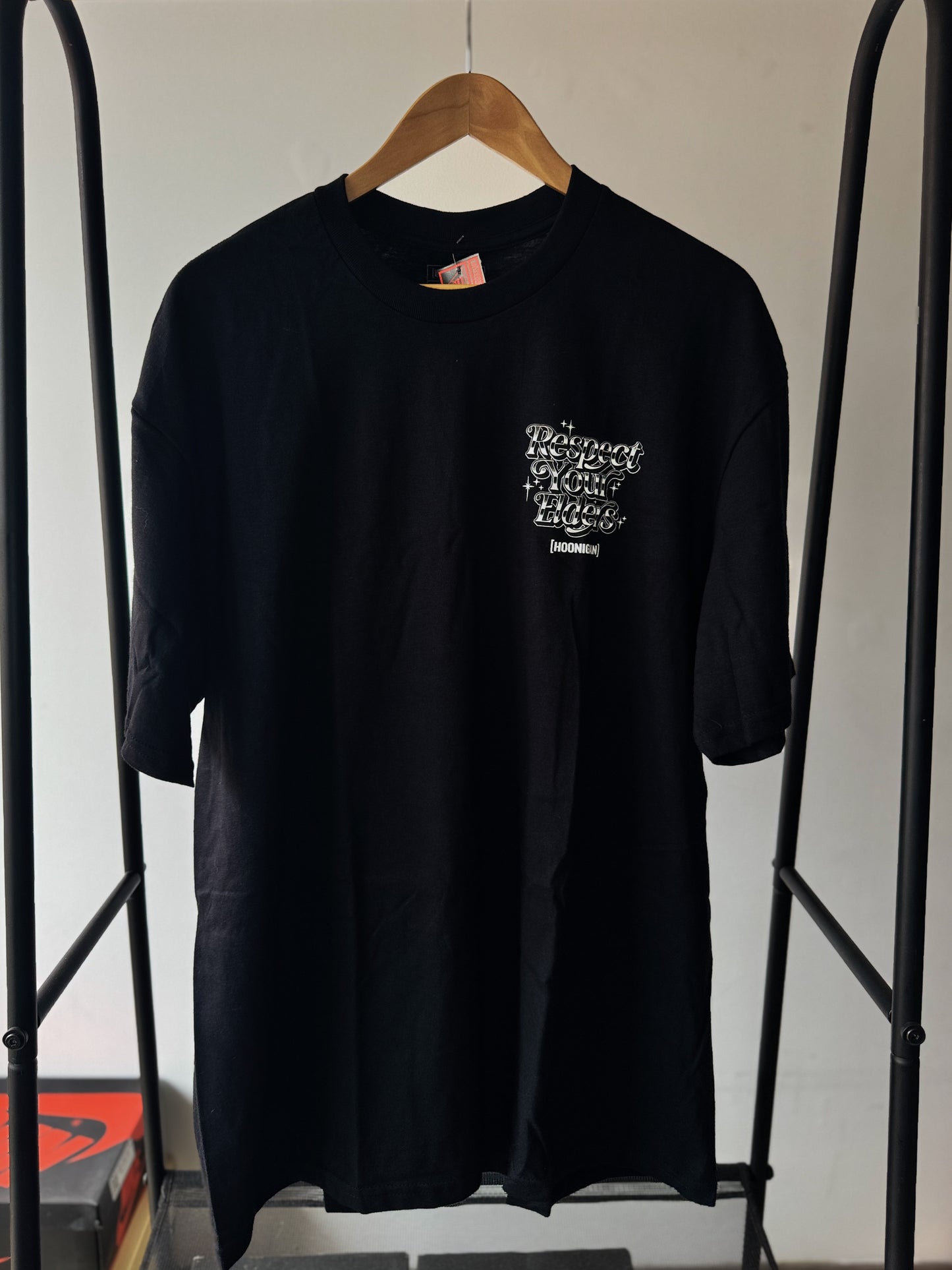 T-Shirt “Respect your Elders” Black XL