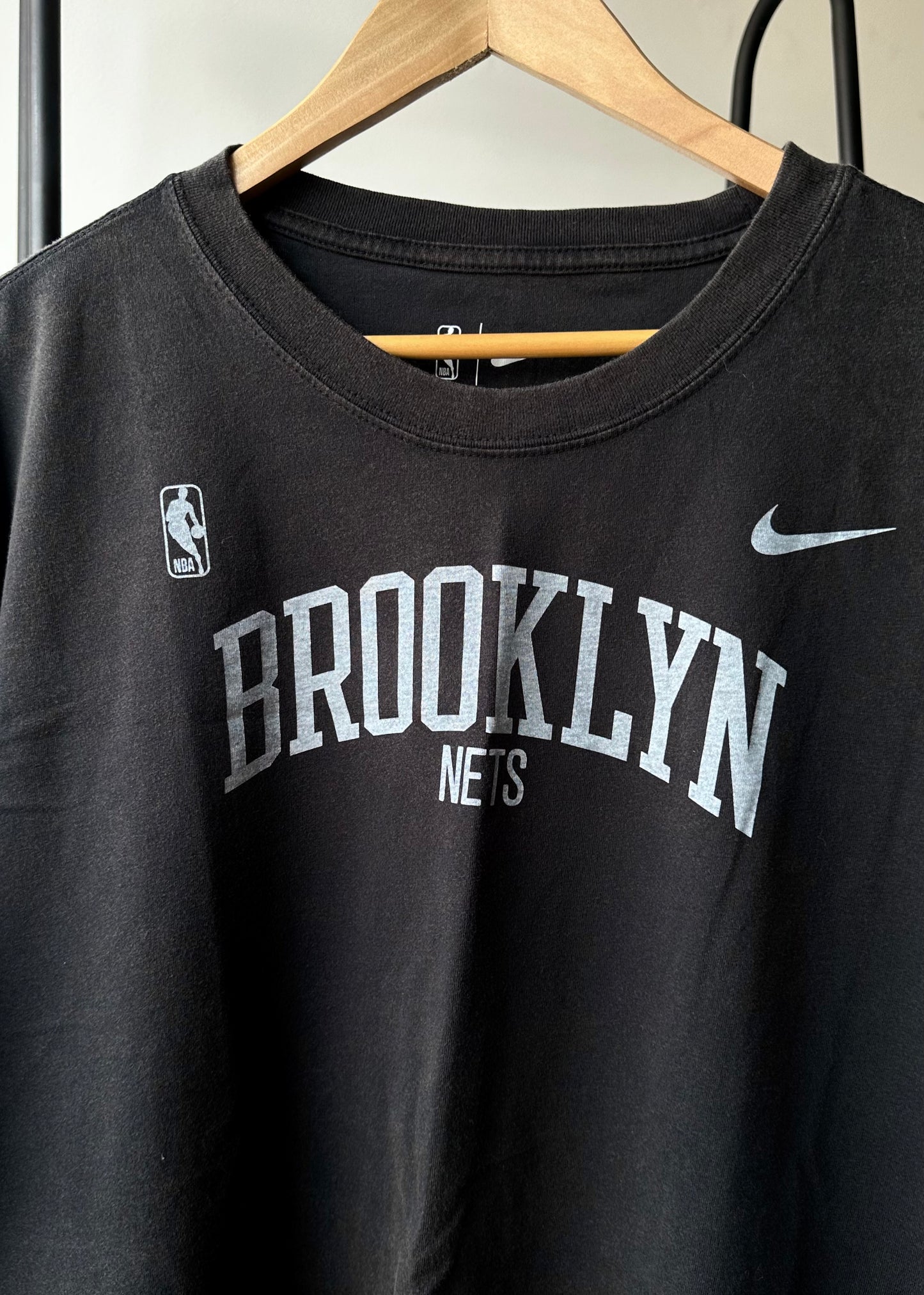 T-Shirt "Brooklyn Nets" Washed Black XXL