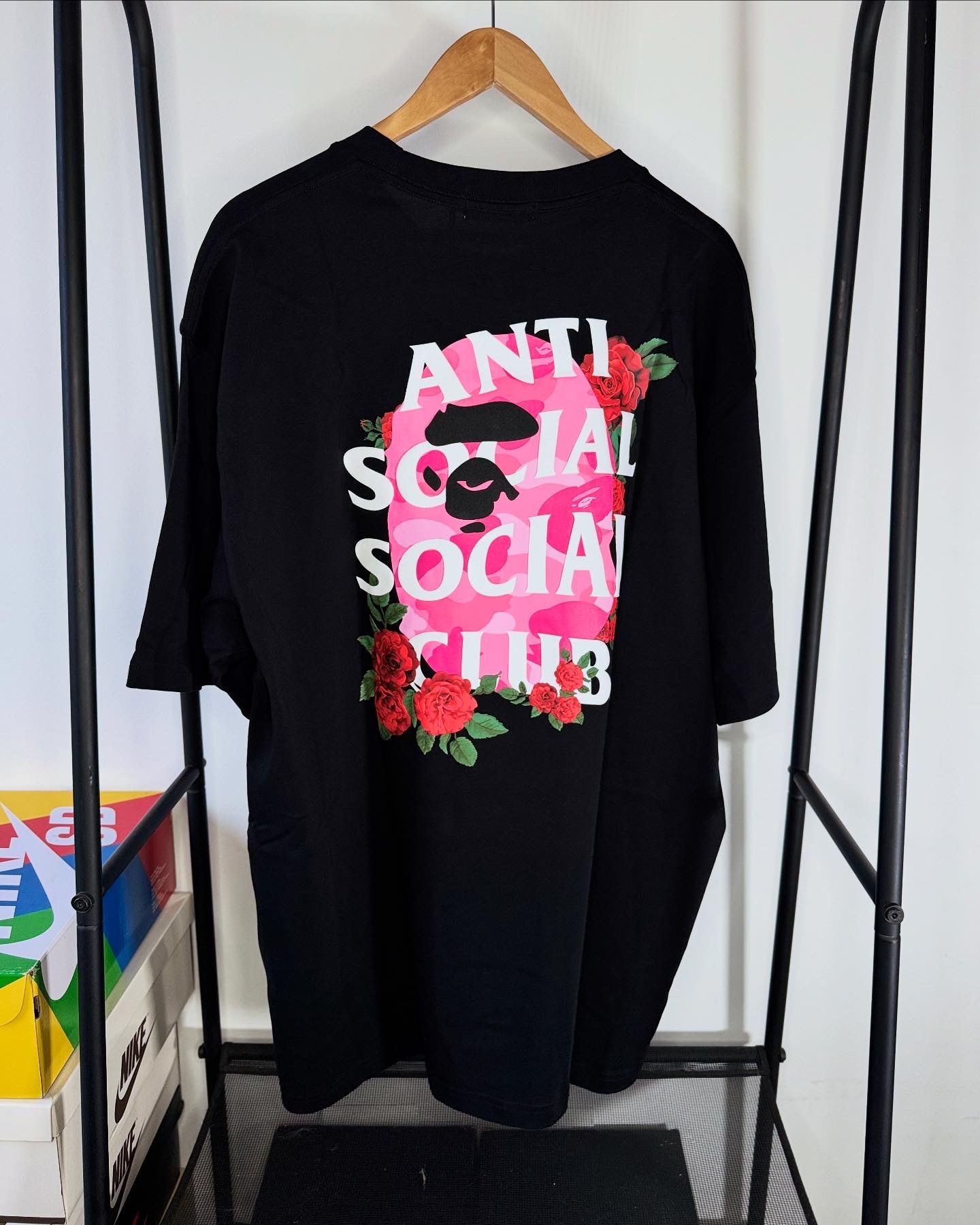 T-Shirt BAPE x ASSC Black XXL