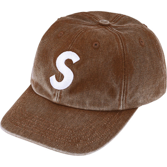 Pigment coated S Logo 6-Panel Brown