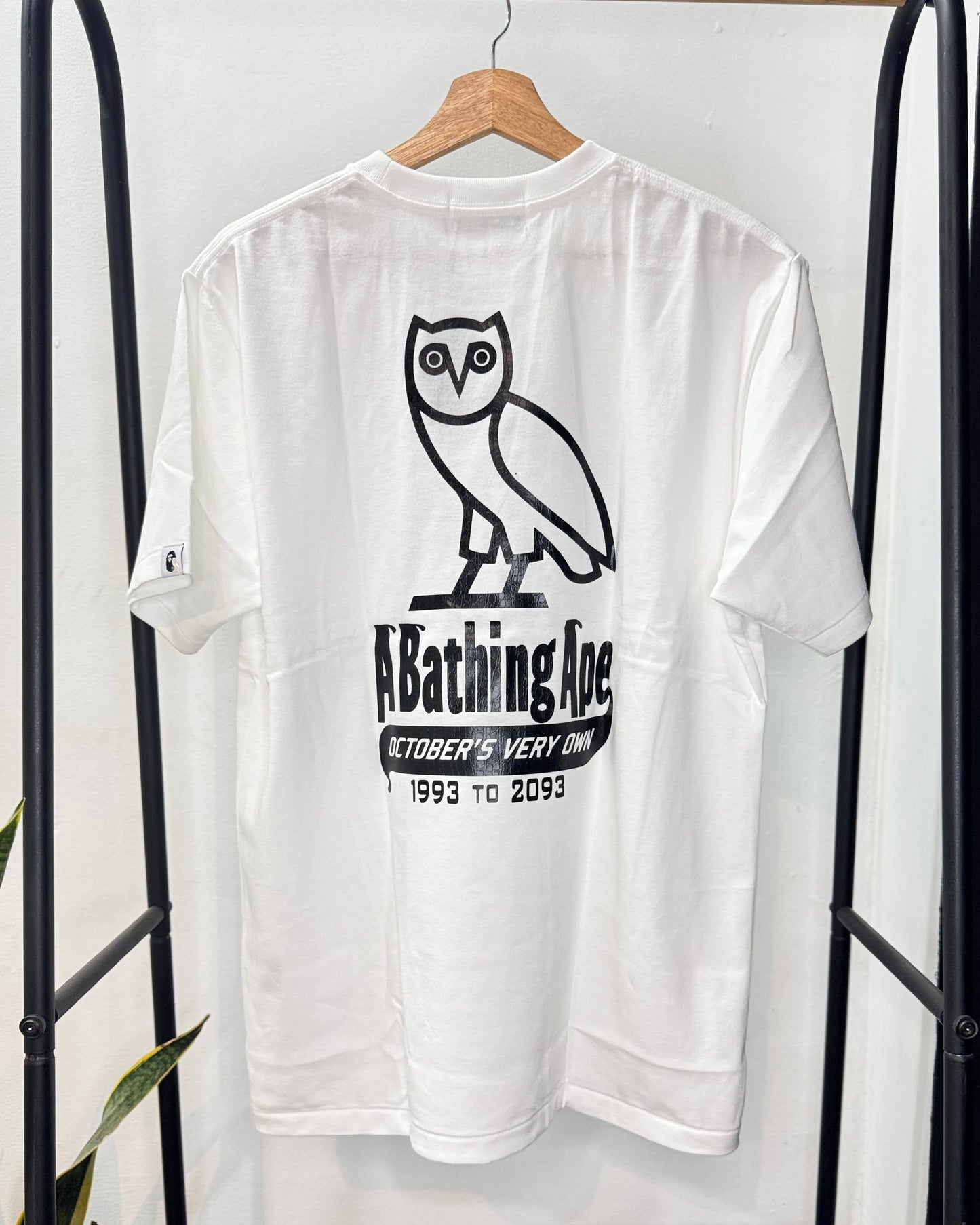 T-Shirt BAPE x OVO White L