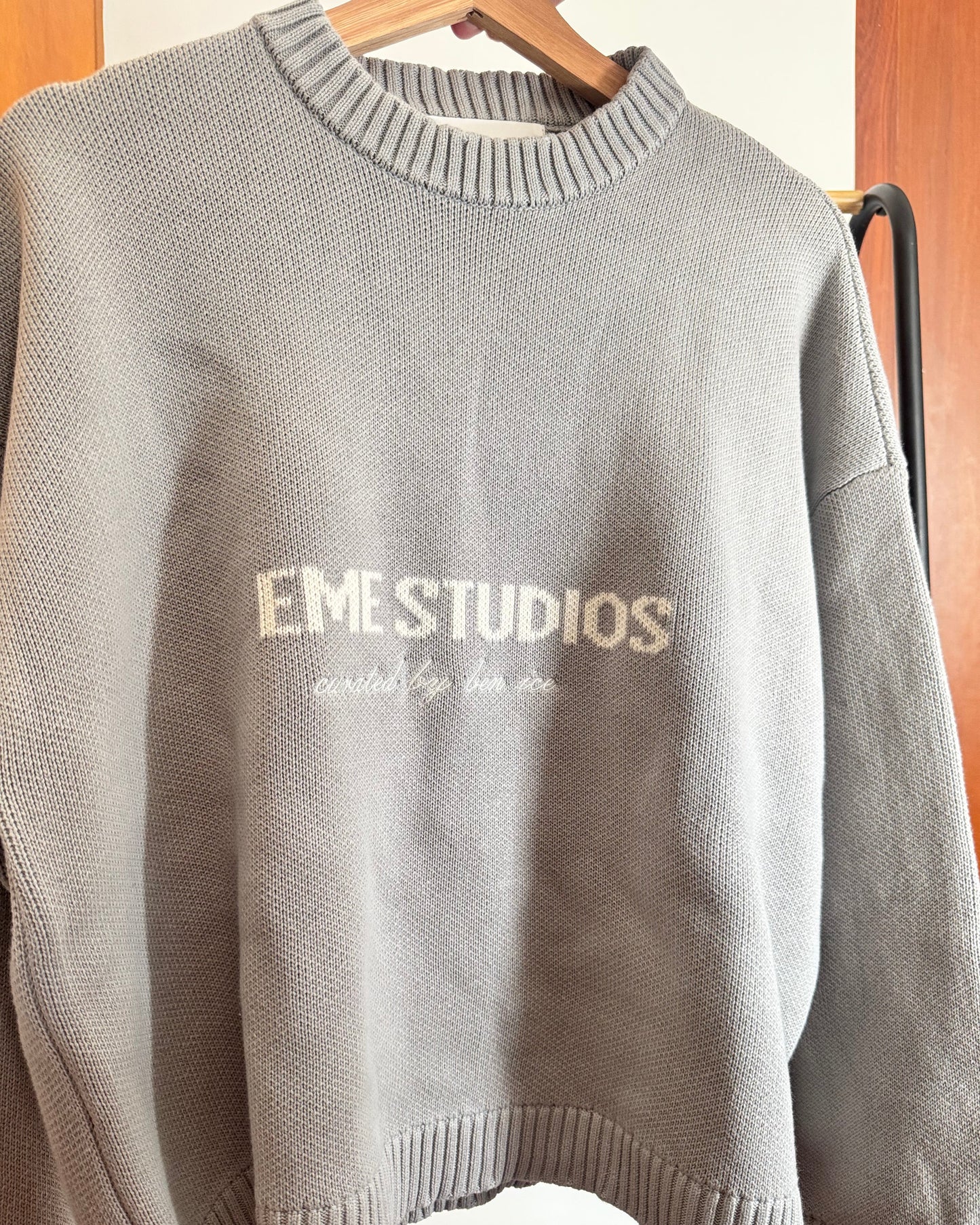 Master Grey Knit Sweater