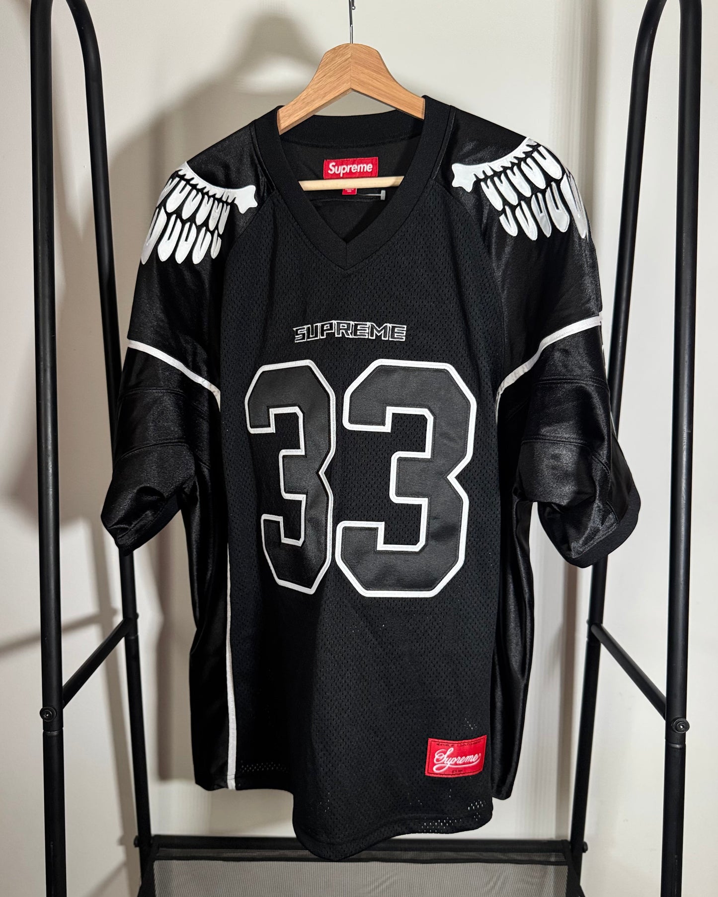 Jersey Wings Football SS26 Black L