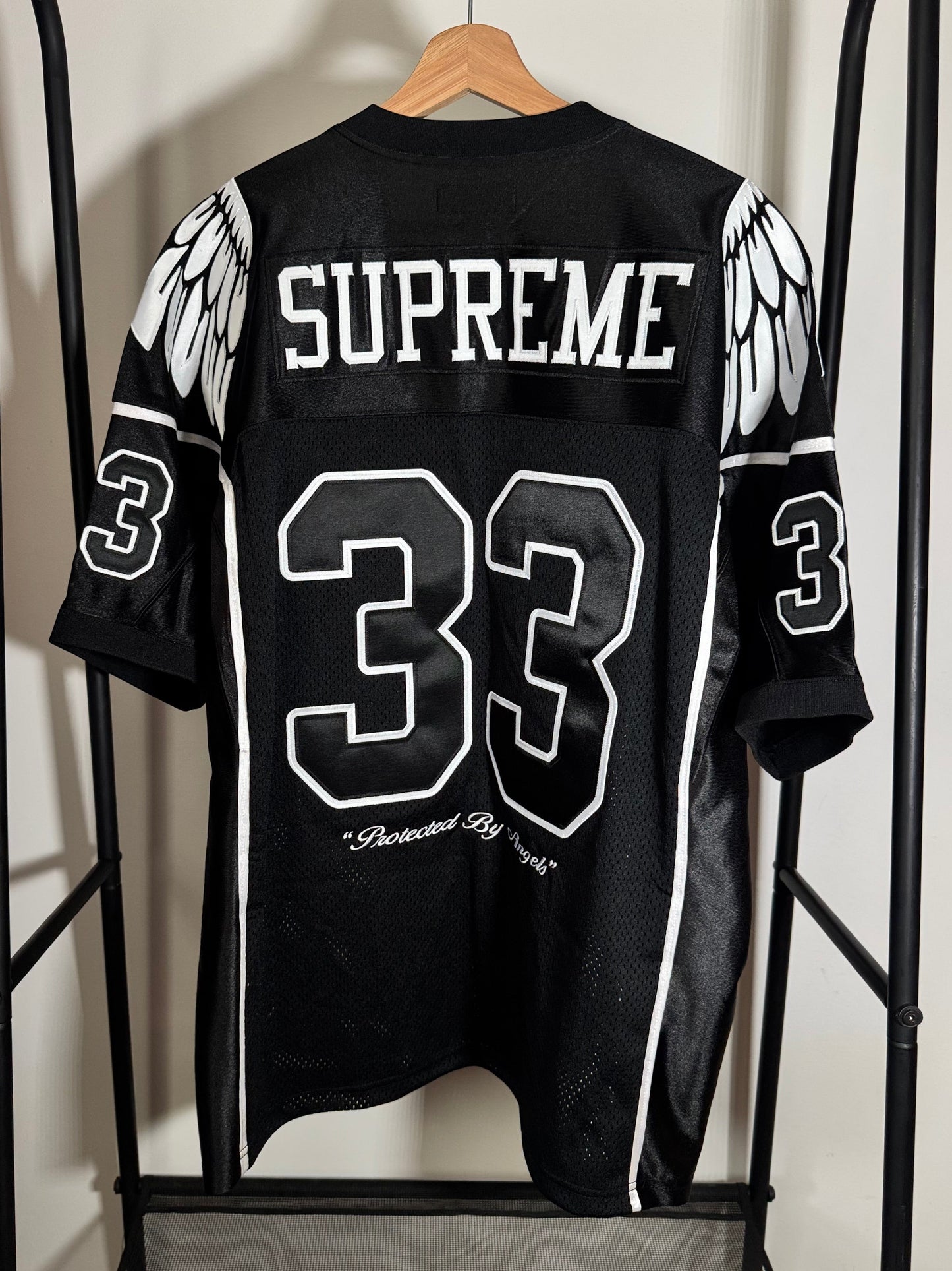 Jersey Wings Football SS26 Black L