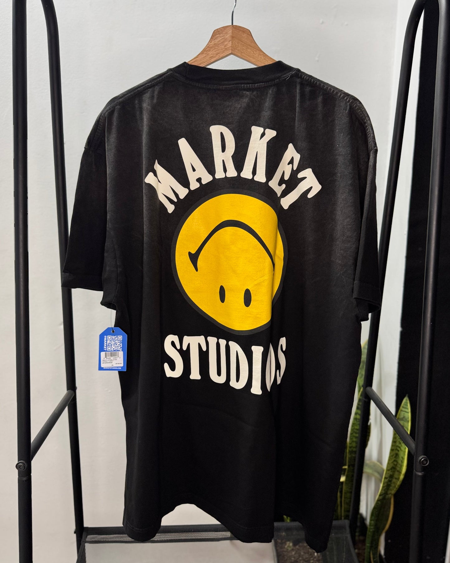 T-Shirt “Smile Upside” Black XL