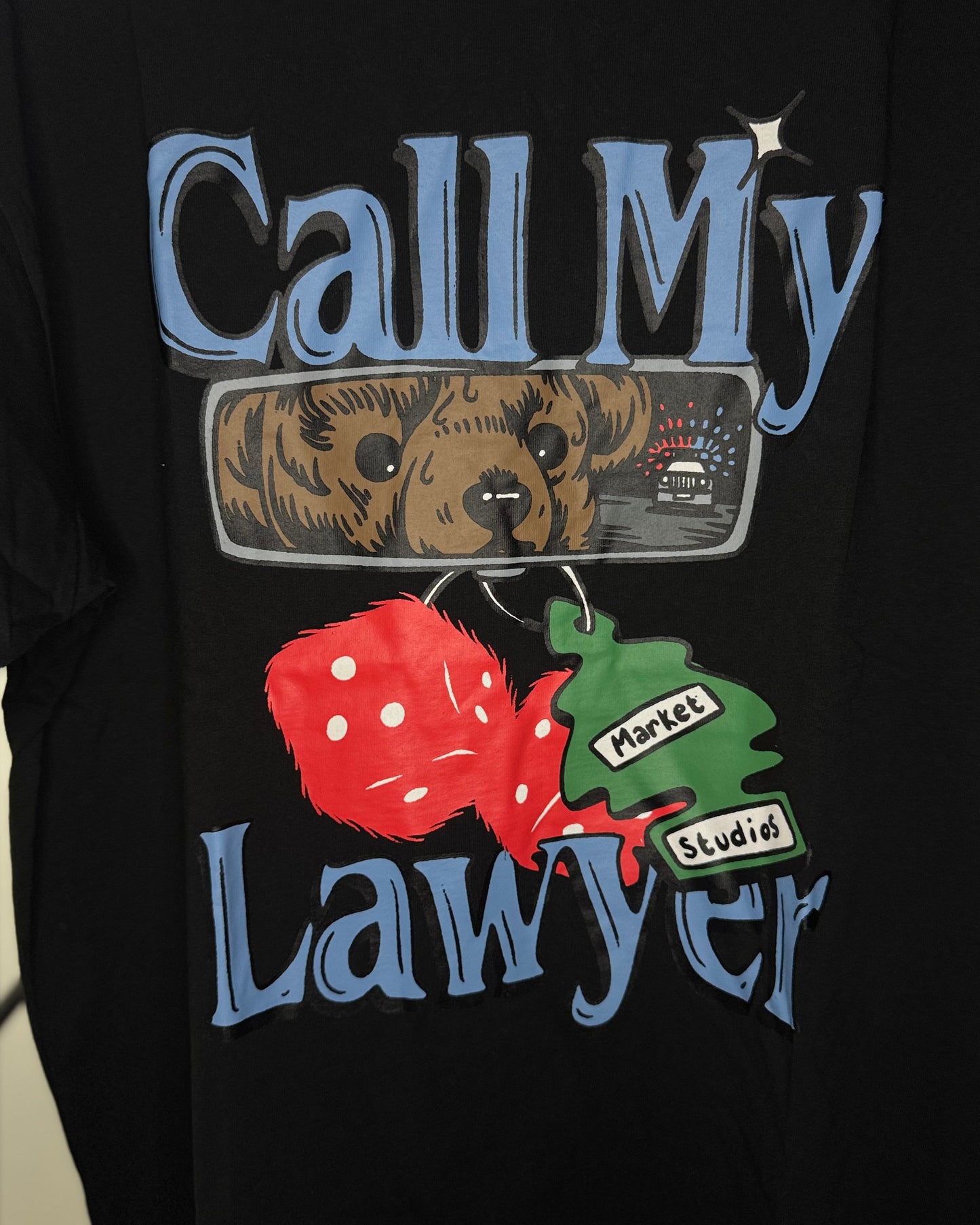 T-Shirt “Call My Lawyer” Black XL