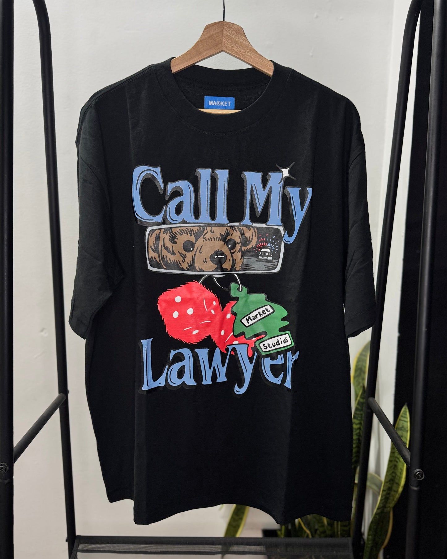 T-Shirt “Call My Lawyer” Black XL
