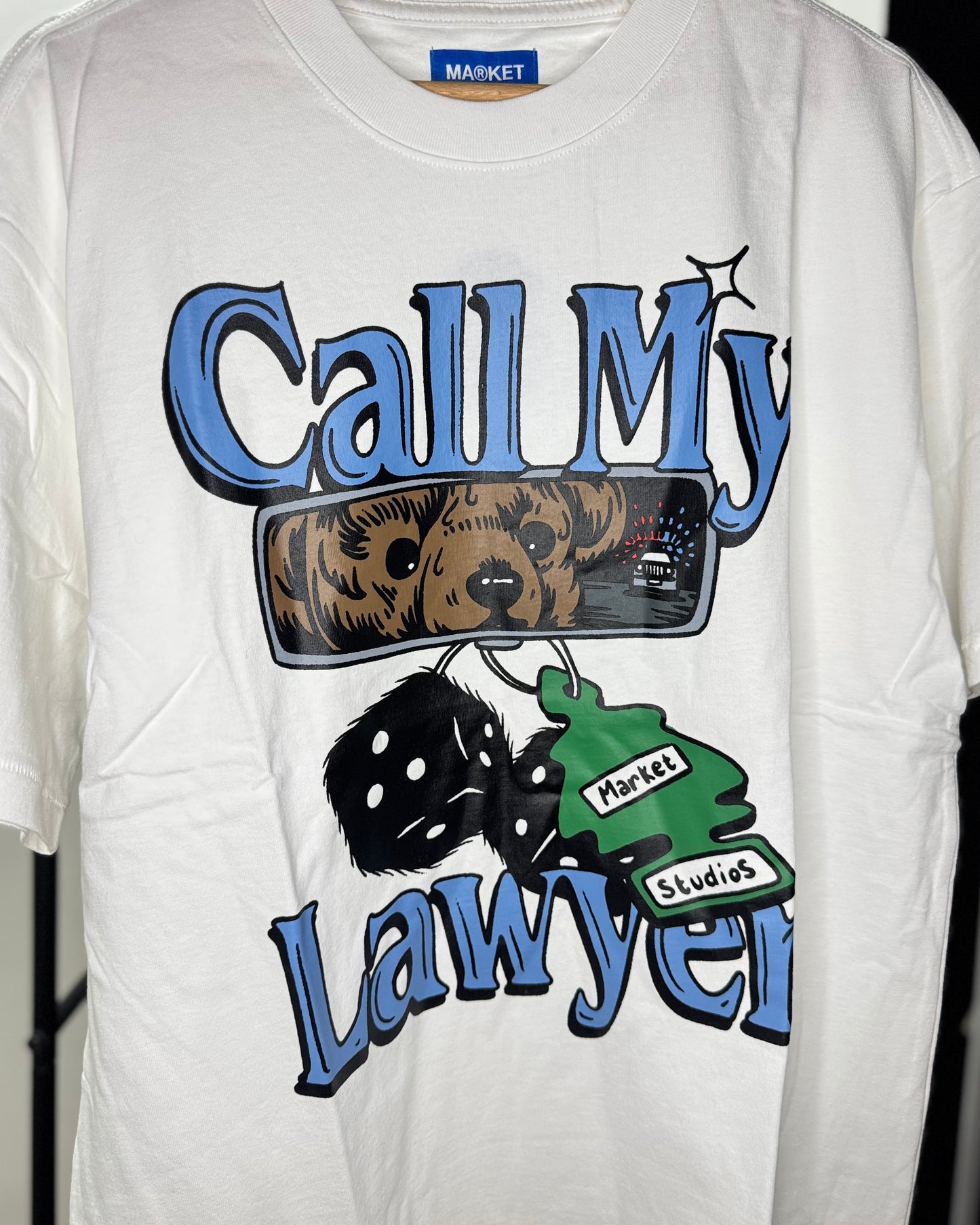 T-Shirt “Call my Lawyer” White L