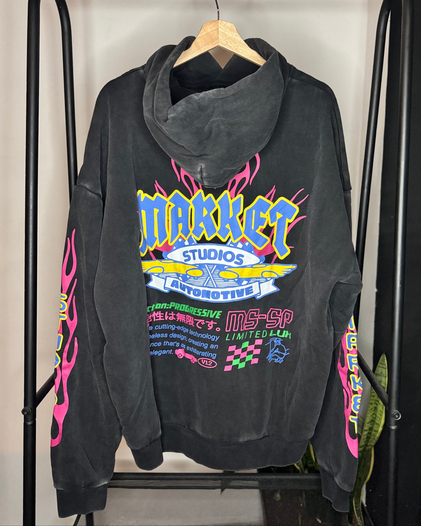 Hoodie "V12" Black XL