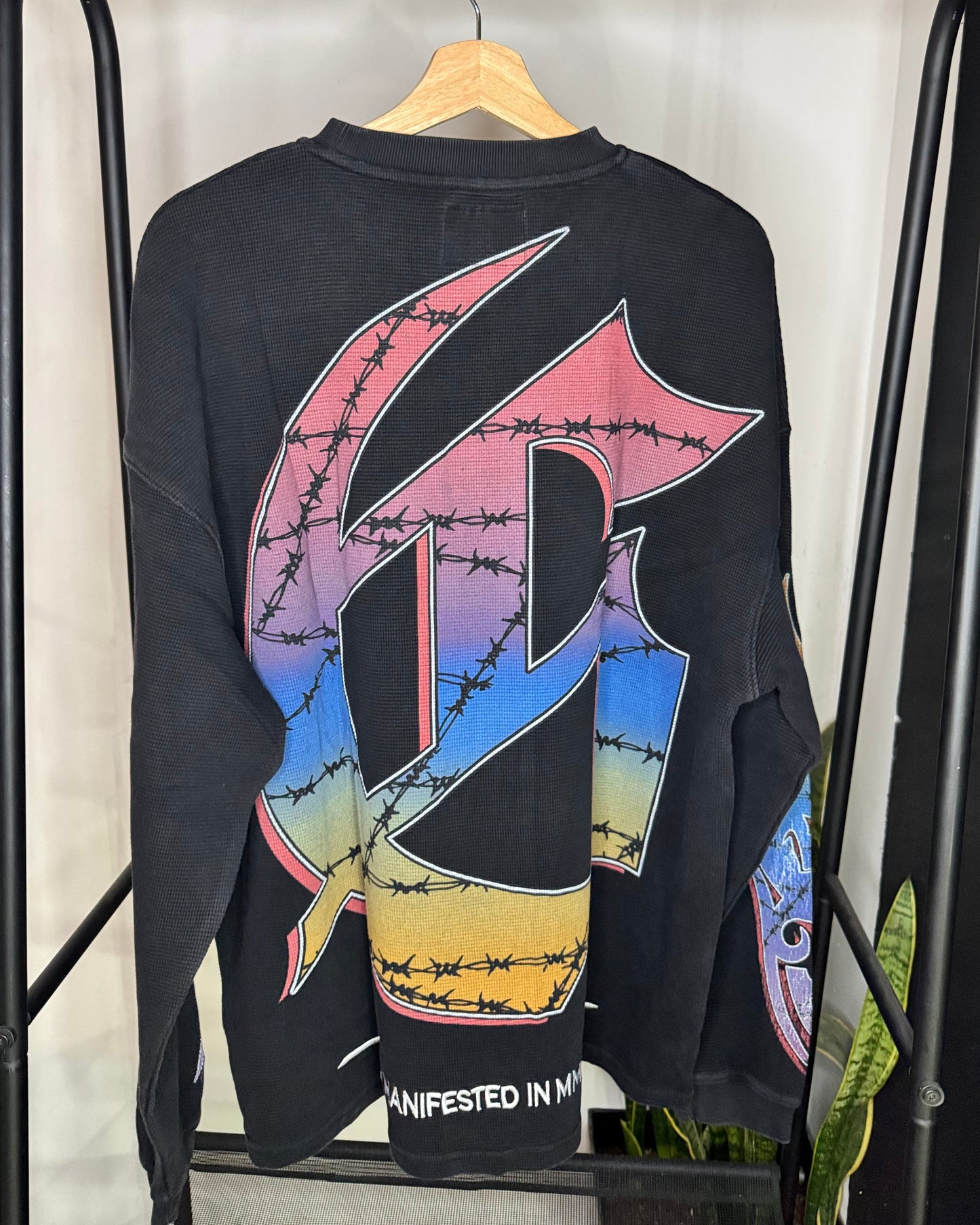 T-Shirt “Ollie” LS Thermal Black XL