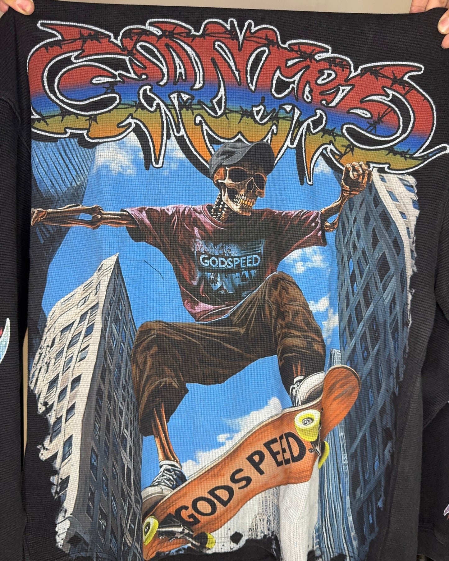 T-Shirt “Ollie” LS Thermal Black XL