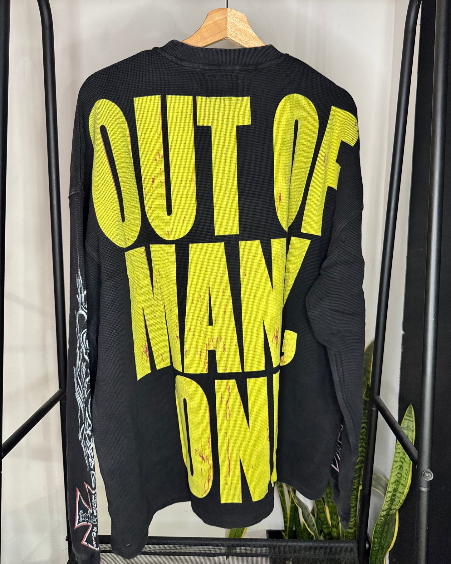 T-Shirt “Long Lonely Road” LS Thermal Black XL