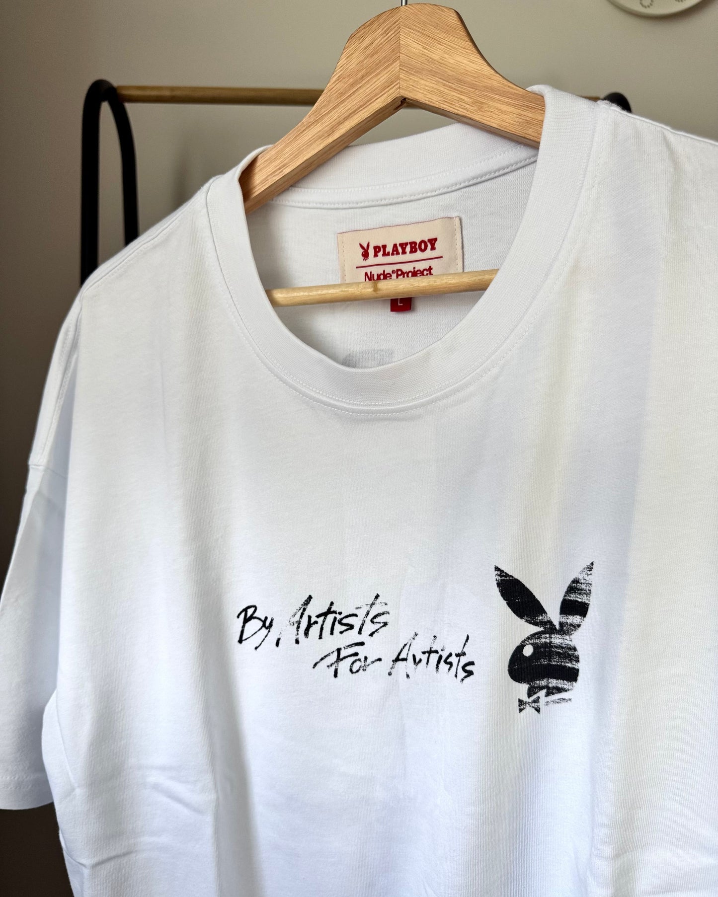 T-Shirt x PlayBoy "Monroe" White L