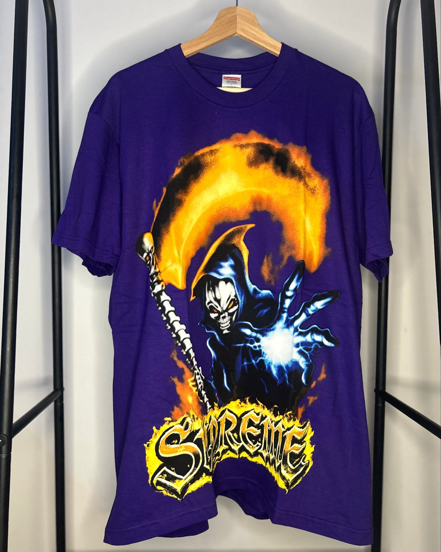 T-shirt “Grim Reaper" Purple L