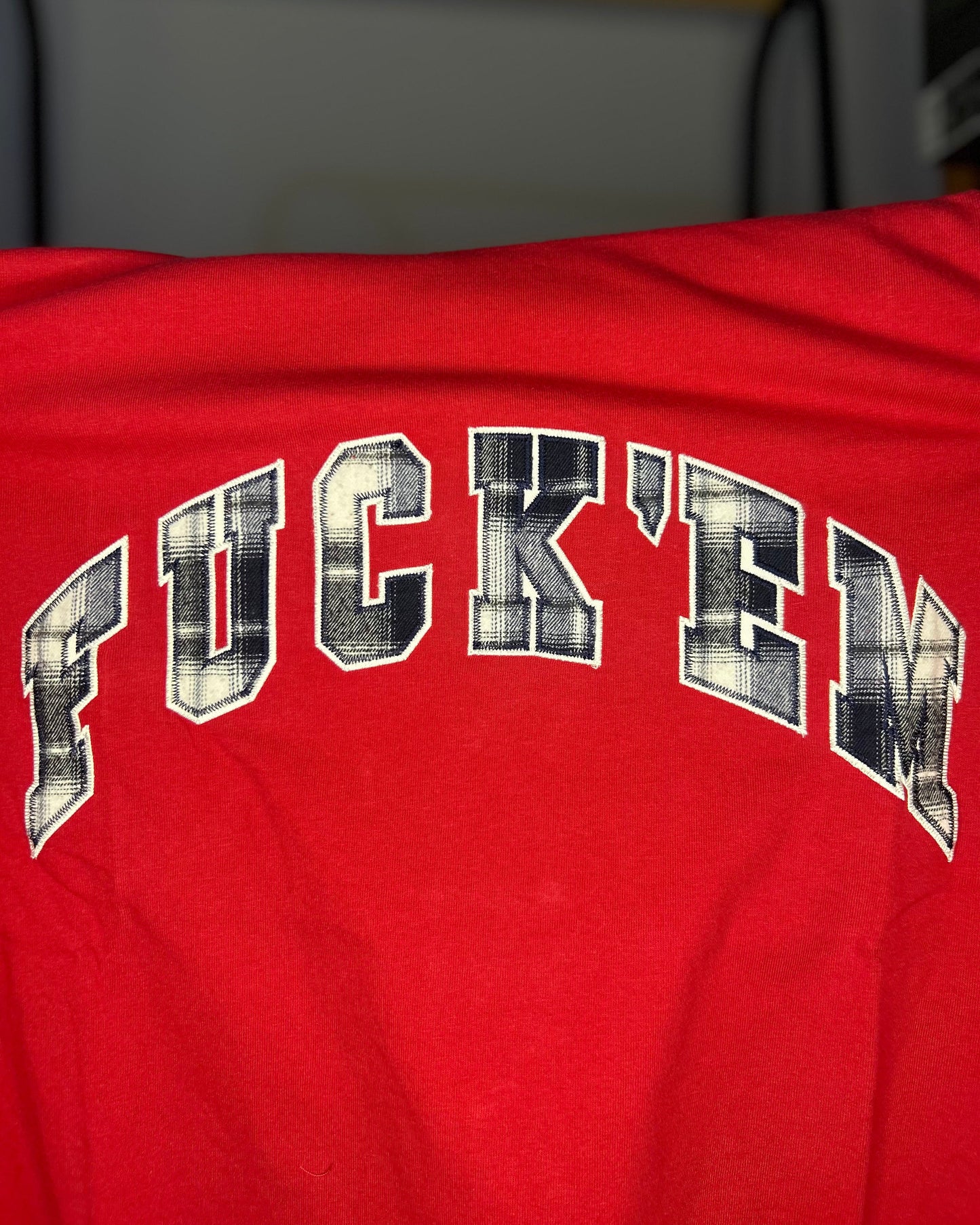 T-shirt “Fuck Em" Red L