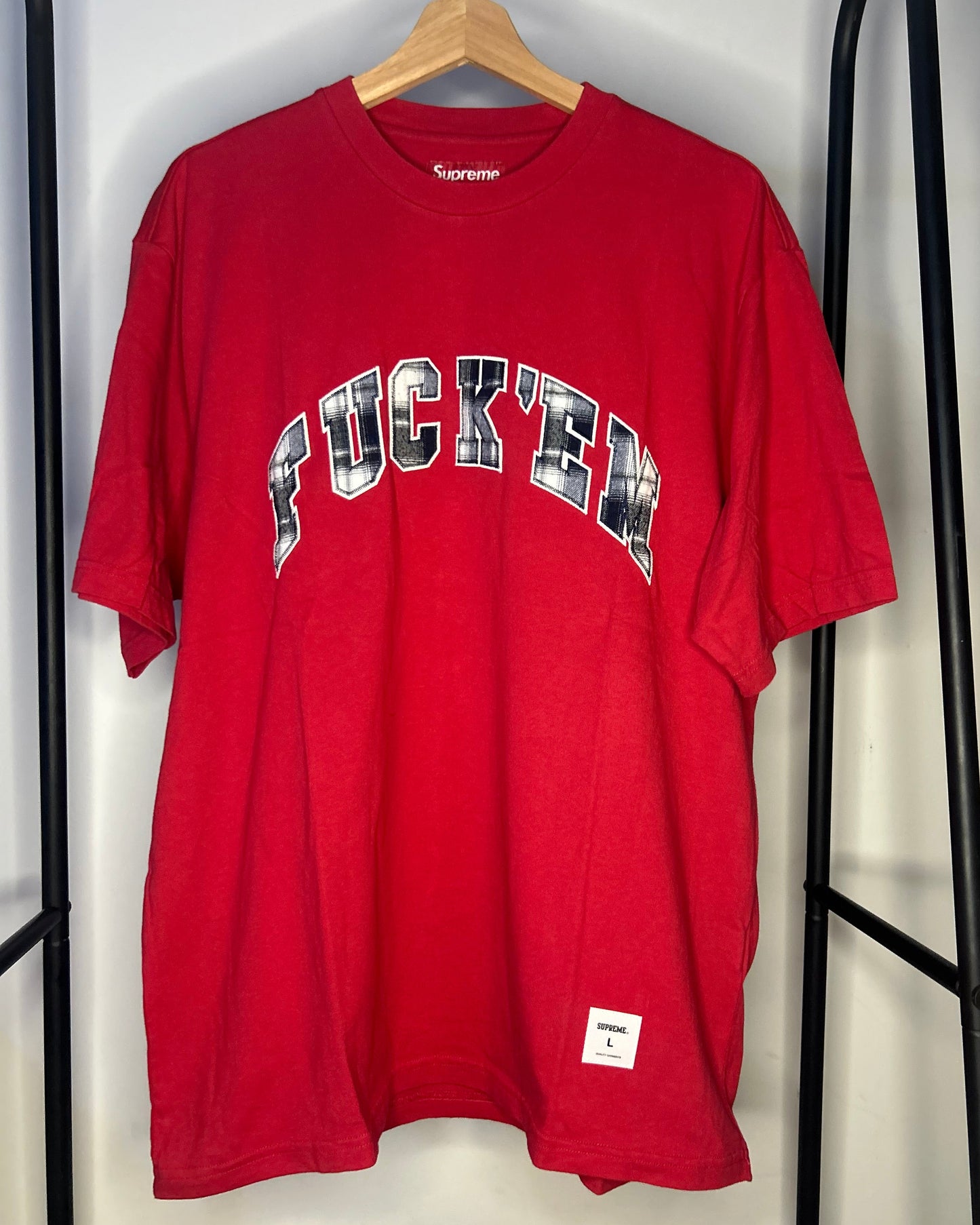 T-shirt “Fuck Em" Red L