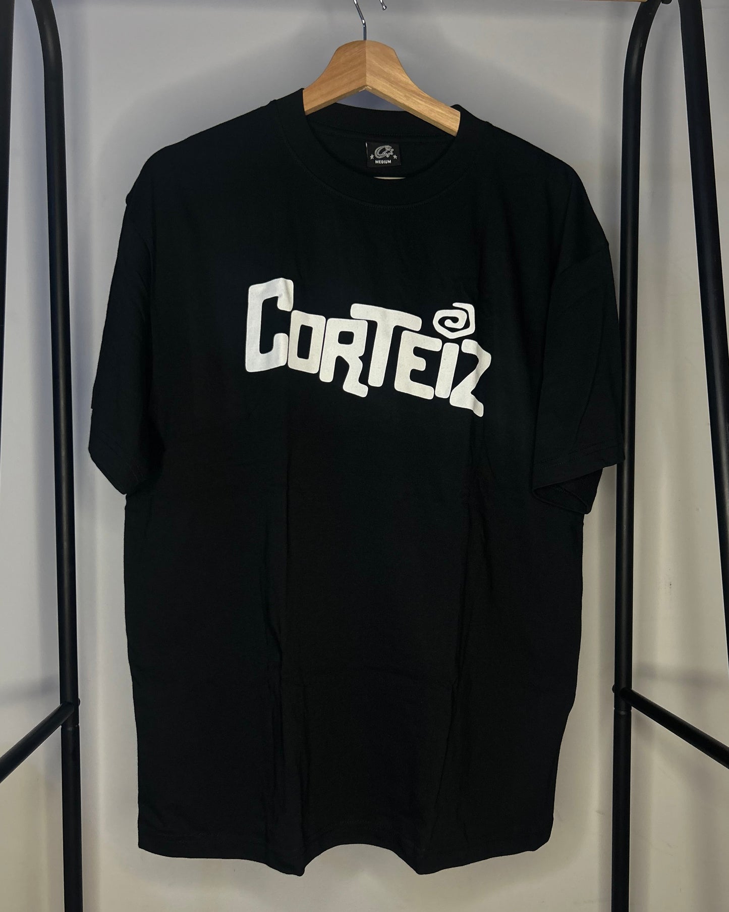 T-Shirt “Cartoon Logo” Black M