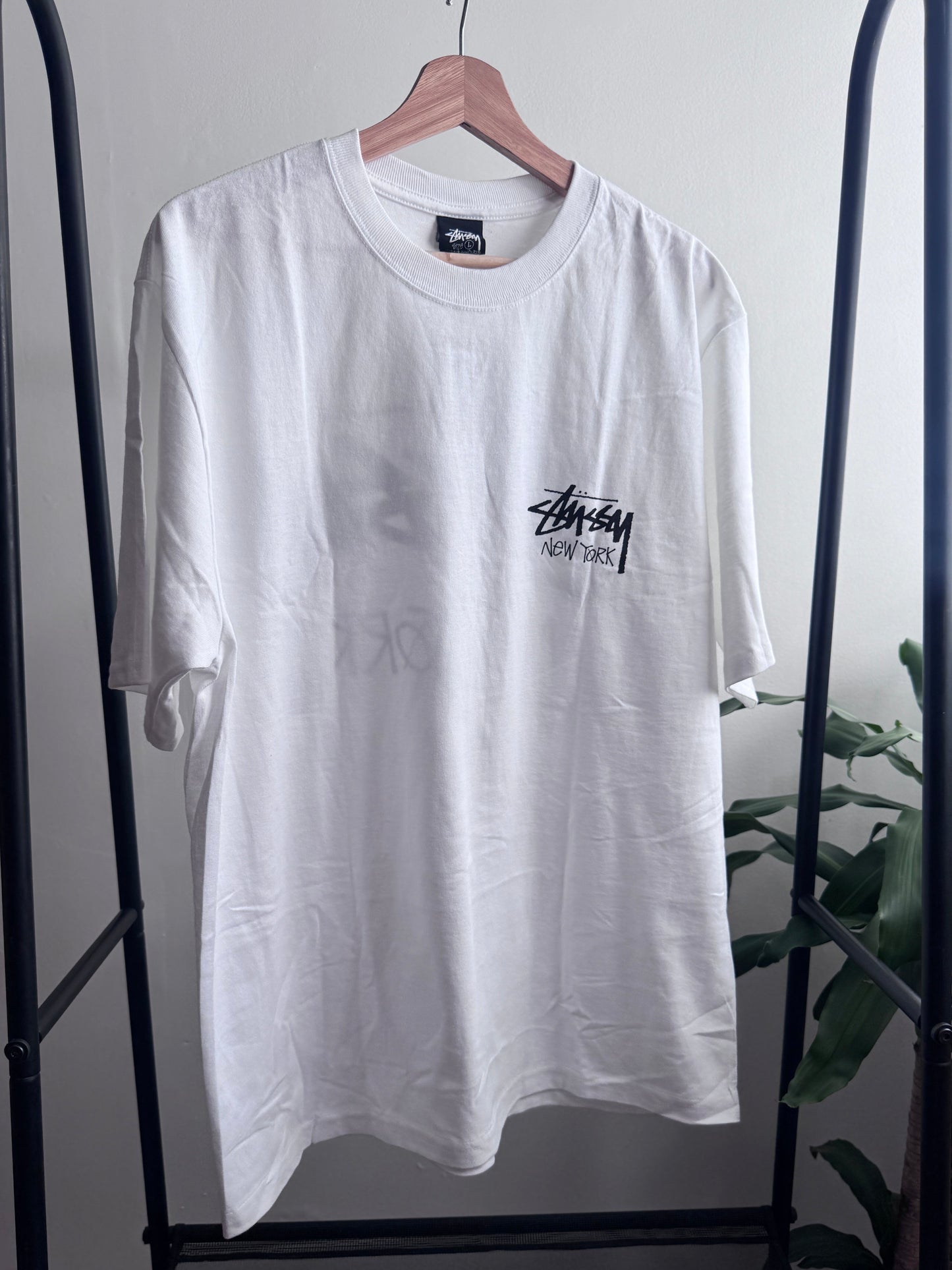 T-Shirt “New York” White L