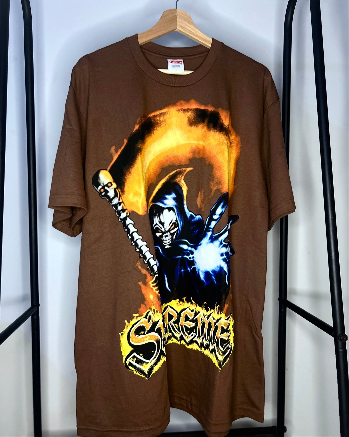 T-shirt “Grim Reaper" Brown XL