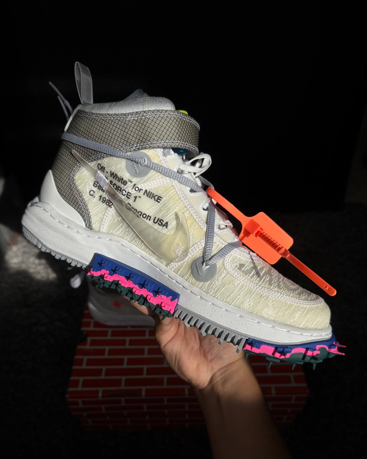 Air Force One x Off White "White" 9,5us