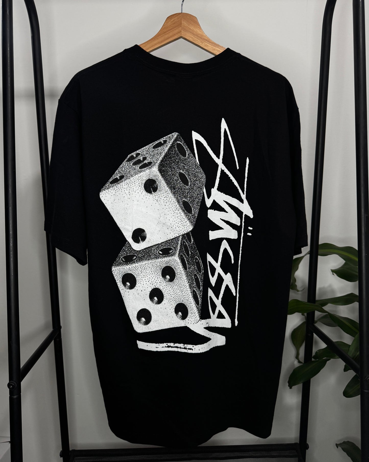 T-Shirt “Tall Dice” Black L
