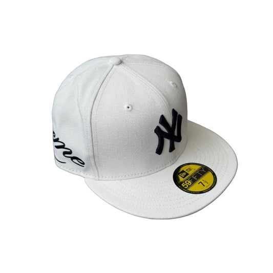 Cap Supreme x New Era "New York Yankees" White