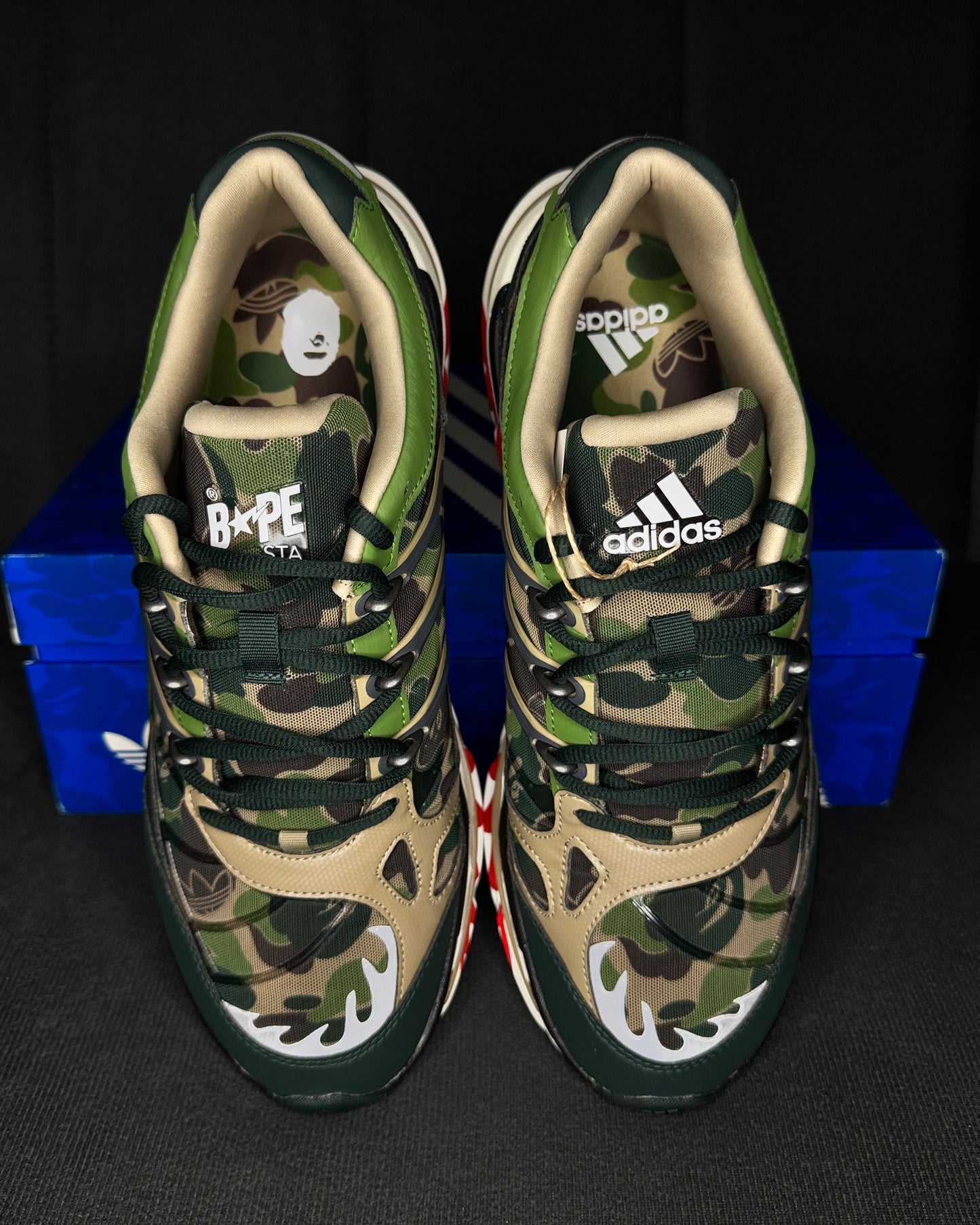 Adistar HRMY x Bape "Green Camo" 10,5us