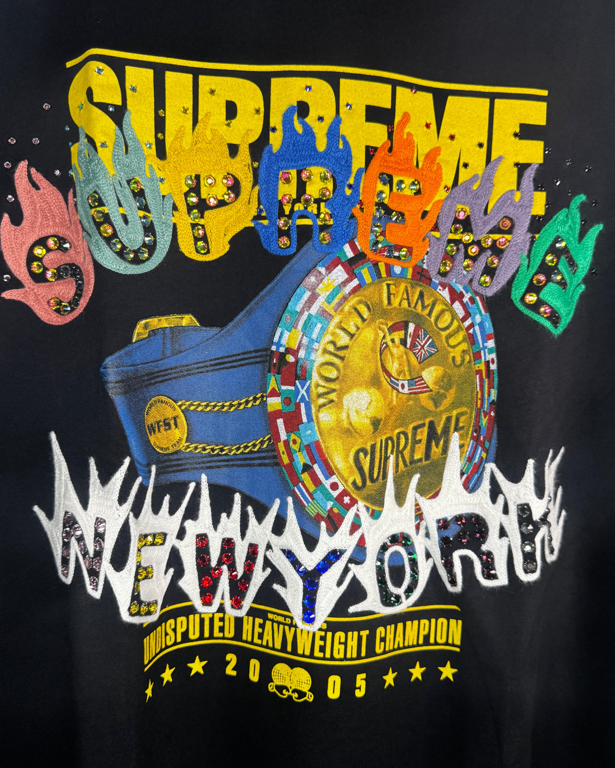 T-shirt “Undisputed" Black XL