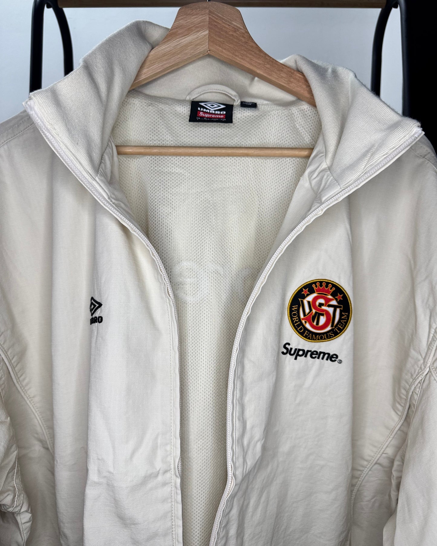 Track Jacket x Umbro "Stone" Cream L