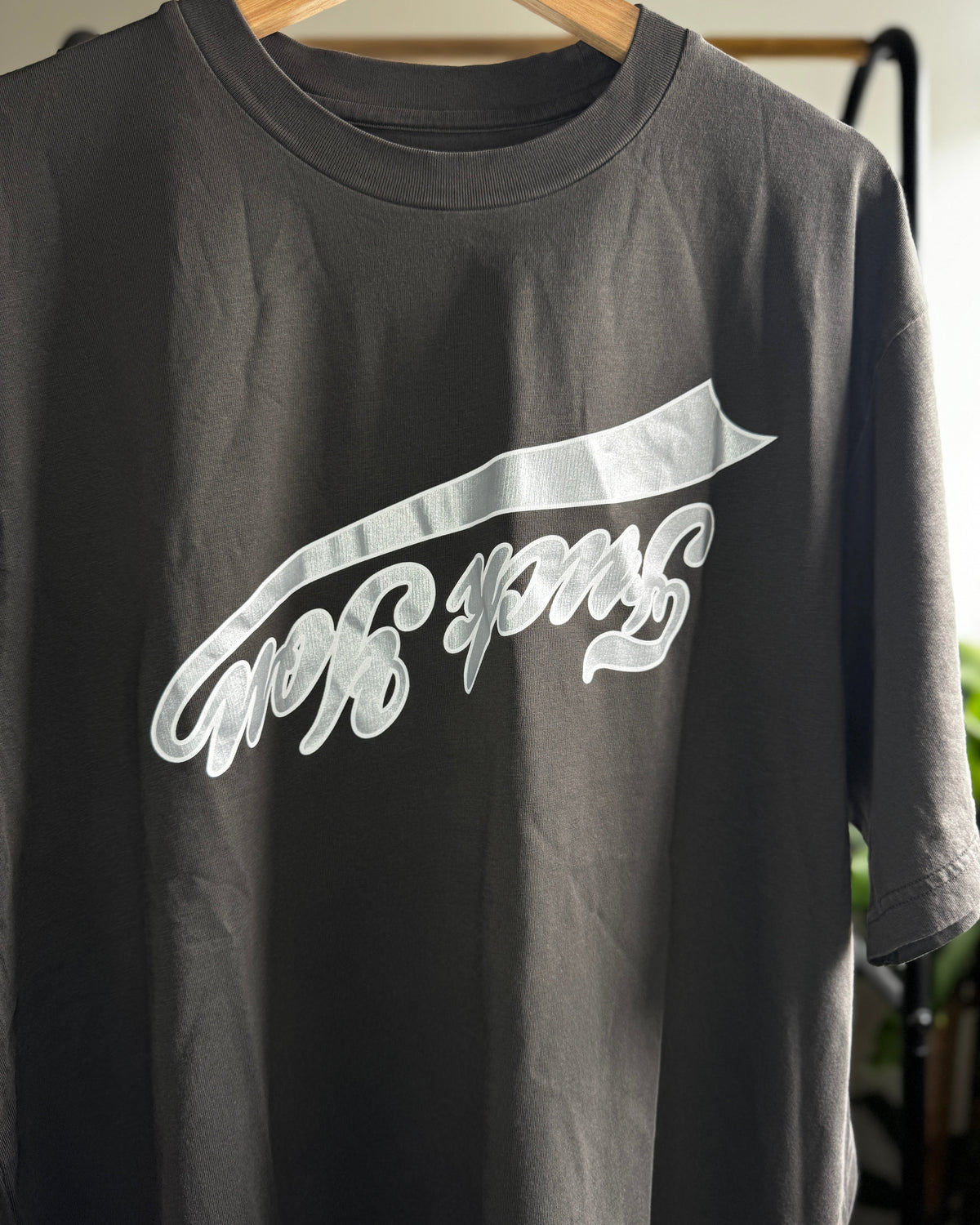 T-shirt “Cracked Flipped" Black XL
