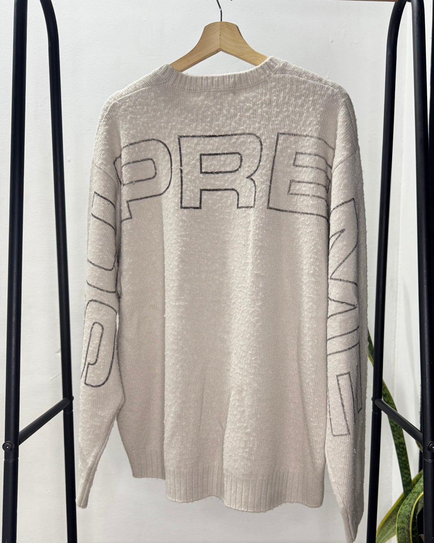 Pilled Sweater (Sueter) Beige L